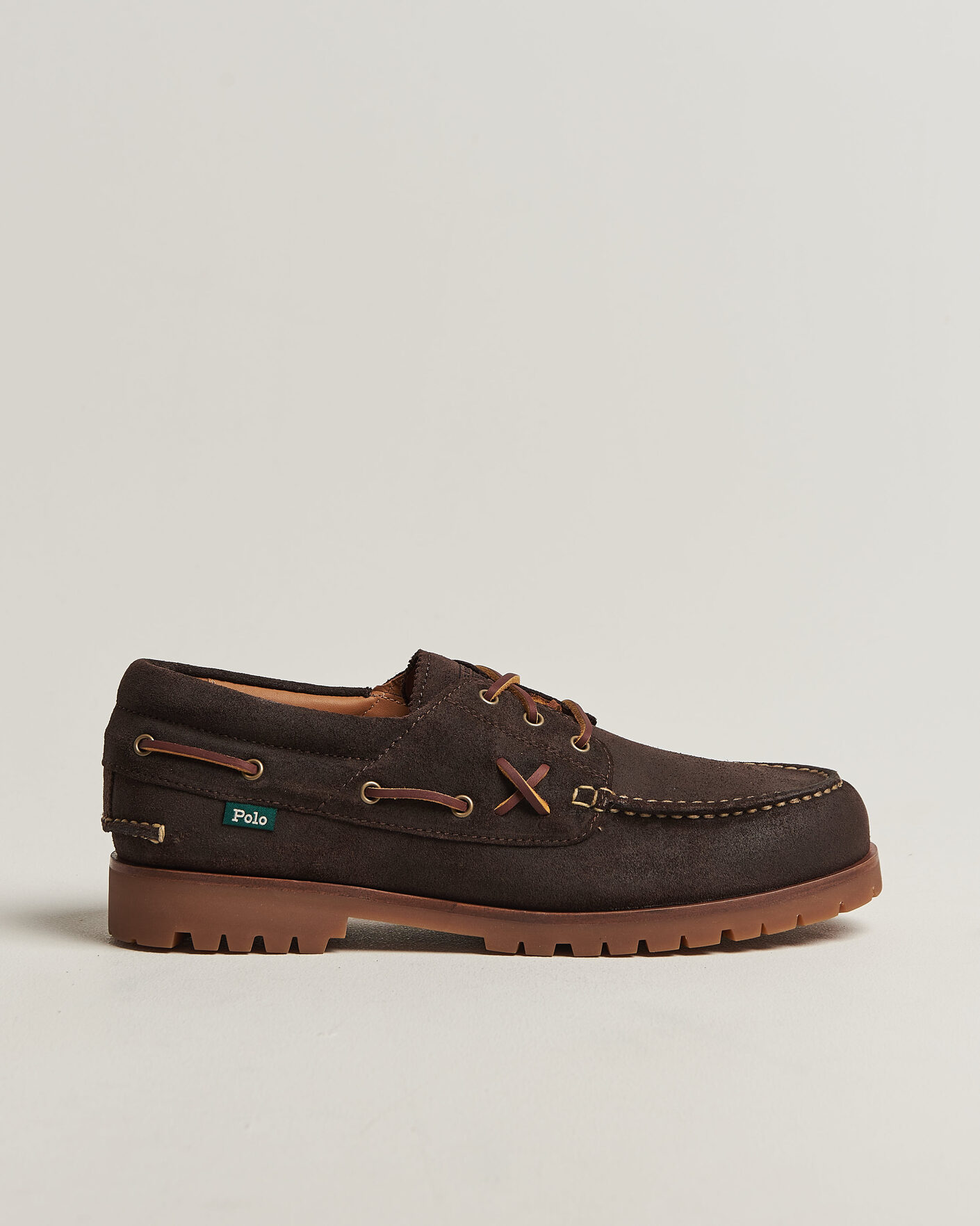Mies | Loaferit | Polo Ralph Lauren | Ranger Deck Suede Boat Shoe Dark Chocolate