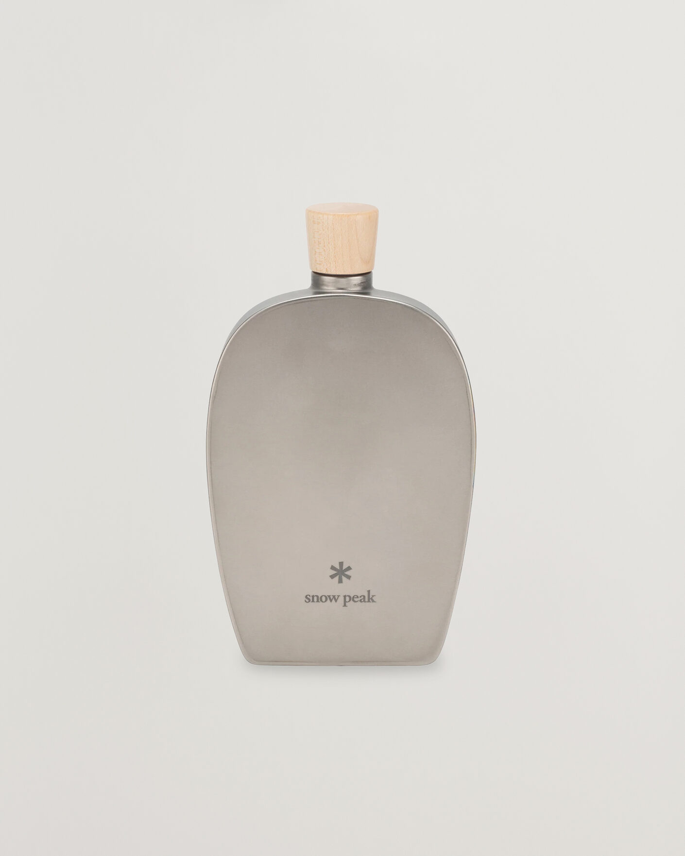 Mies | Outdoor living | Snow Peak | Flask 250 ml Titanium