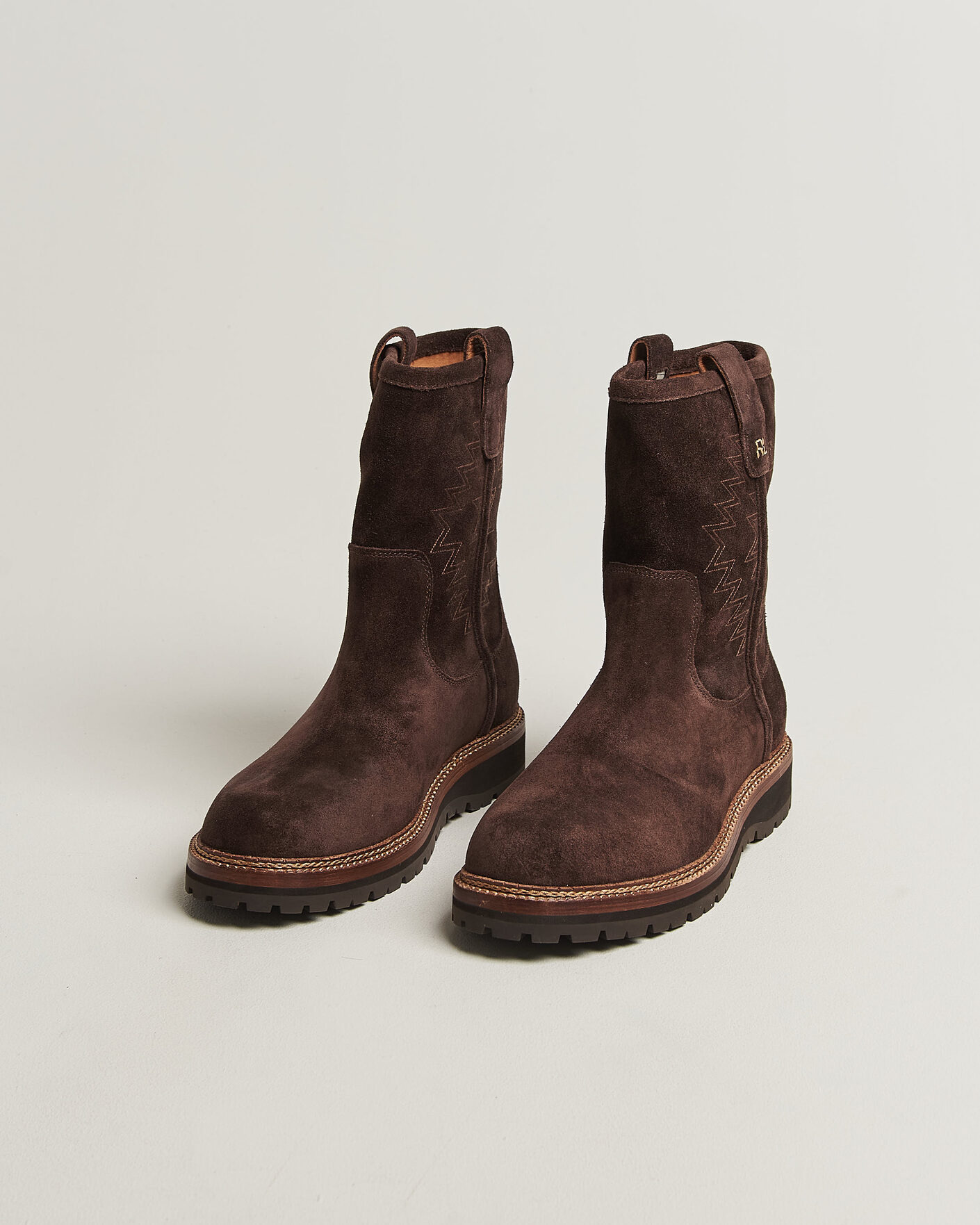 Mies | Nilkkurit | Polo Ralph Lauren | Alpine Pullover Boot Dark Chocolate