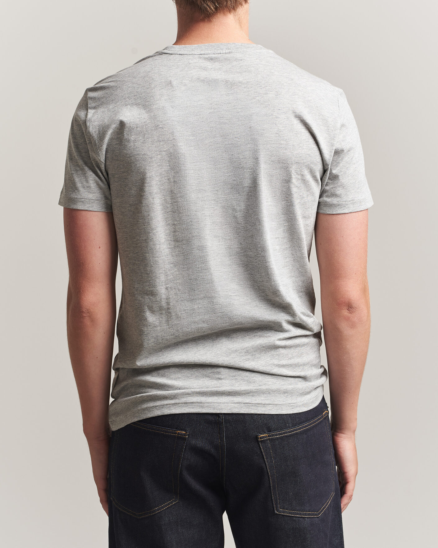 Mies | T-paidat | Polo Ralph Lauren | 3-Pack Crew Neck T-Shirt Grey/Navy/Blue