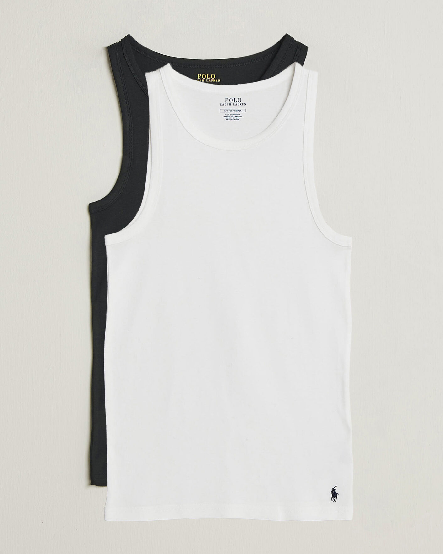 Mies | T-paidat | Polo Ralph Lauren | 2-Pack Tank Top Black/White