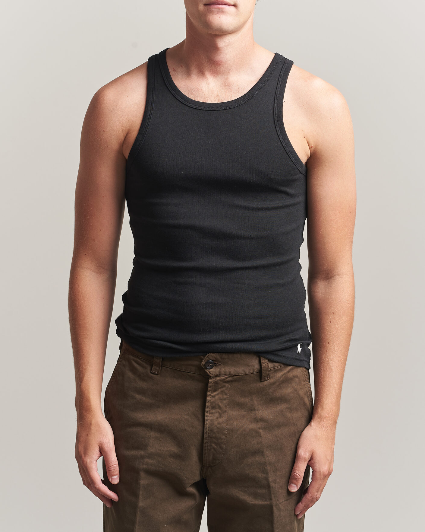Mies | T-paidat | Polo Ralph Lauren | 2-Pack Tank Top Black/White