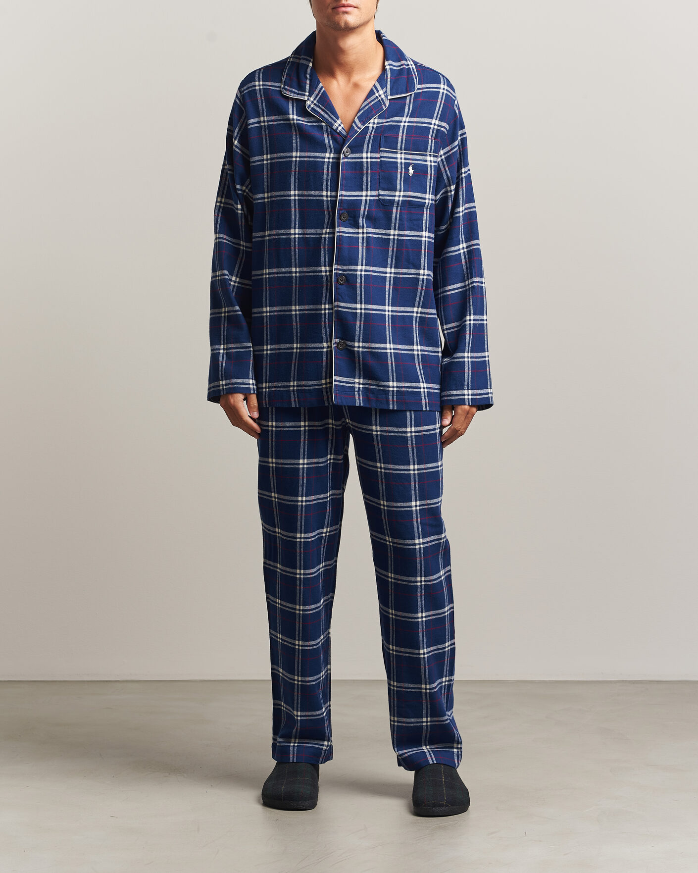 Mies | Yöpuvut ja kylpytakit | Polo Ralph Lauren | Pyjamas Set Navy/Red/White