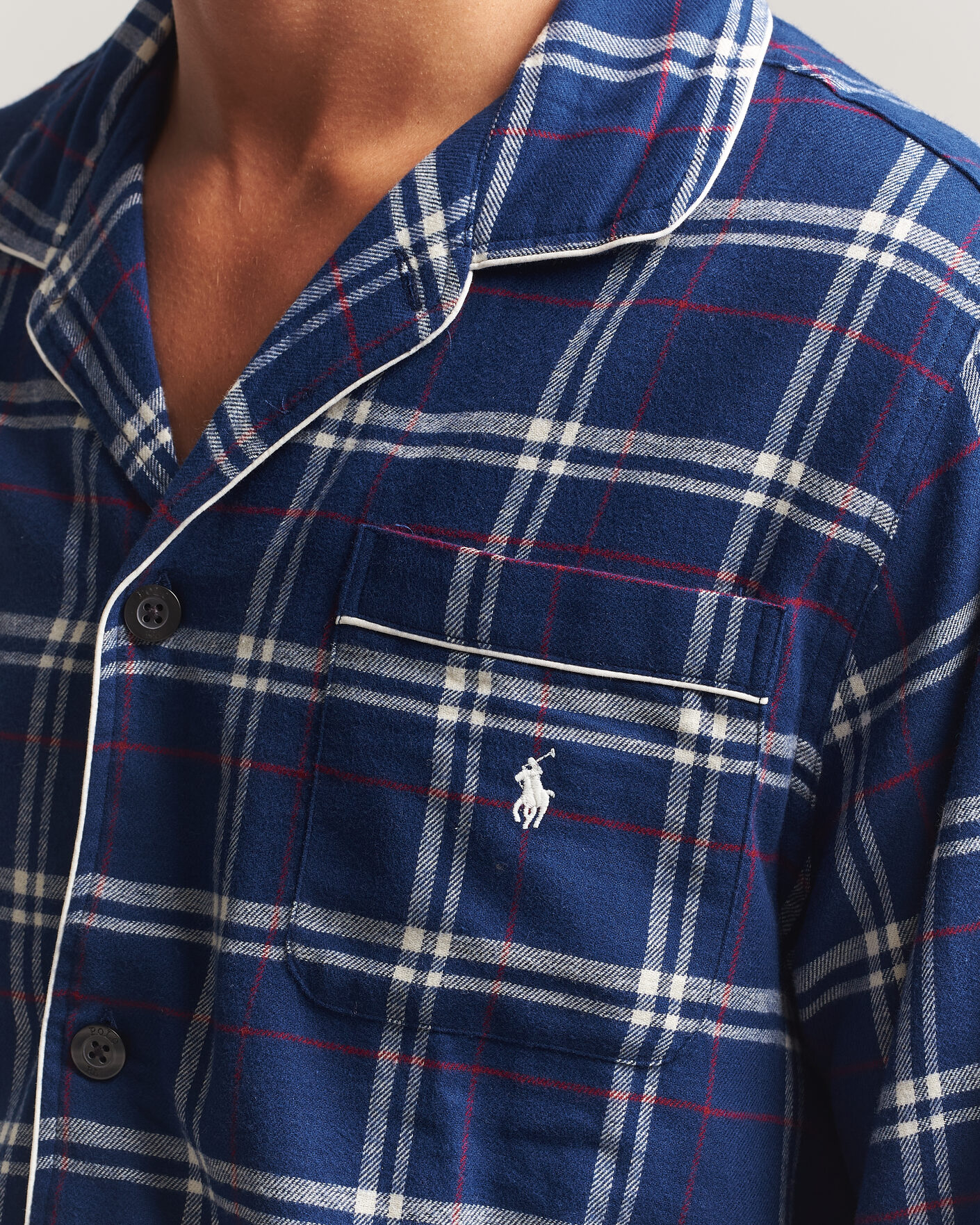 Mies | Yöpuvut ja kylpytakit | Polo Ralph Lauren | Pyjamas Set Navy/Red/White