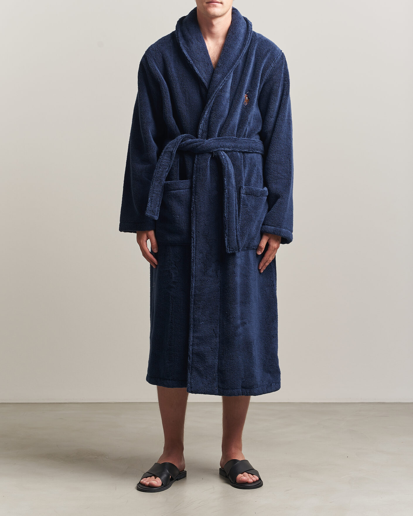 Mies | Yöpuvut ja kylpytakit | Polo Ralph Lauren | Cotton Terry Robe Newport Navy