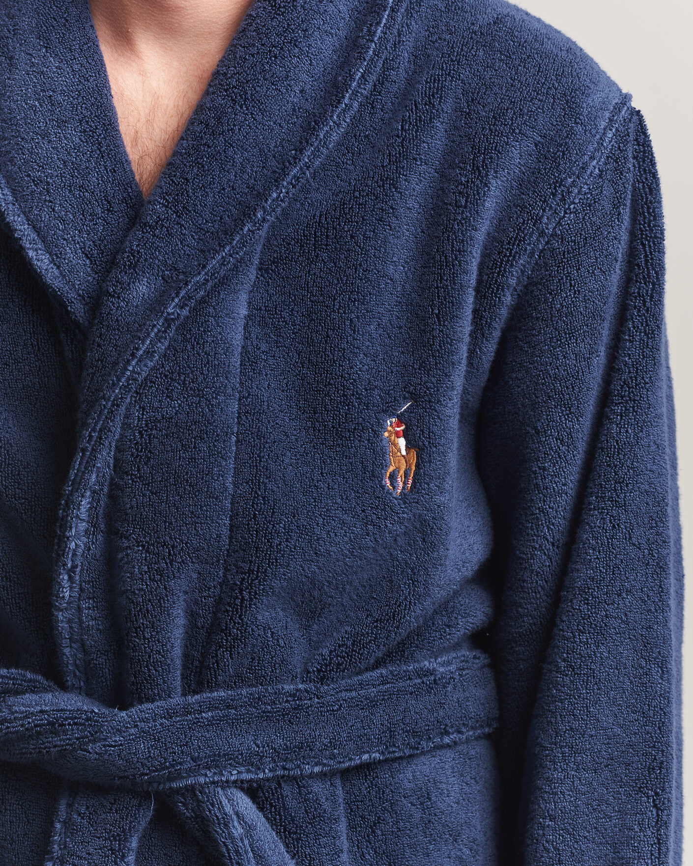 Mies | Yöpuvut ja kylpytakit | Polo Ralph Lauren | Cotton Terry Robe Newport Navy