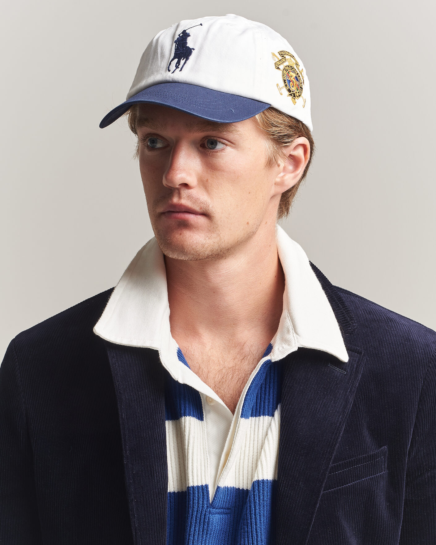Mies | Päähineet | Polo Ralph Lauren | Big Pony Twill Cap Ceramic White