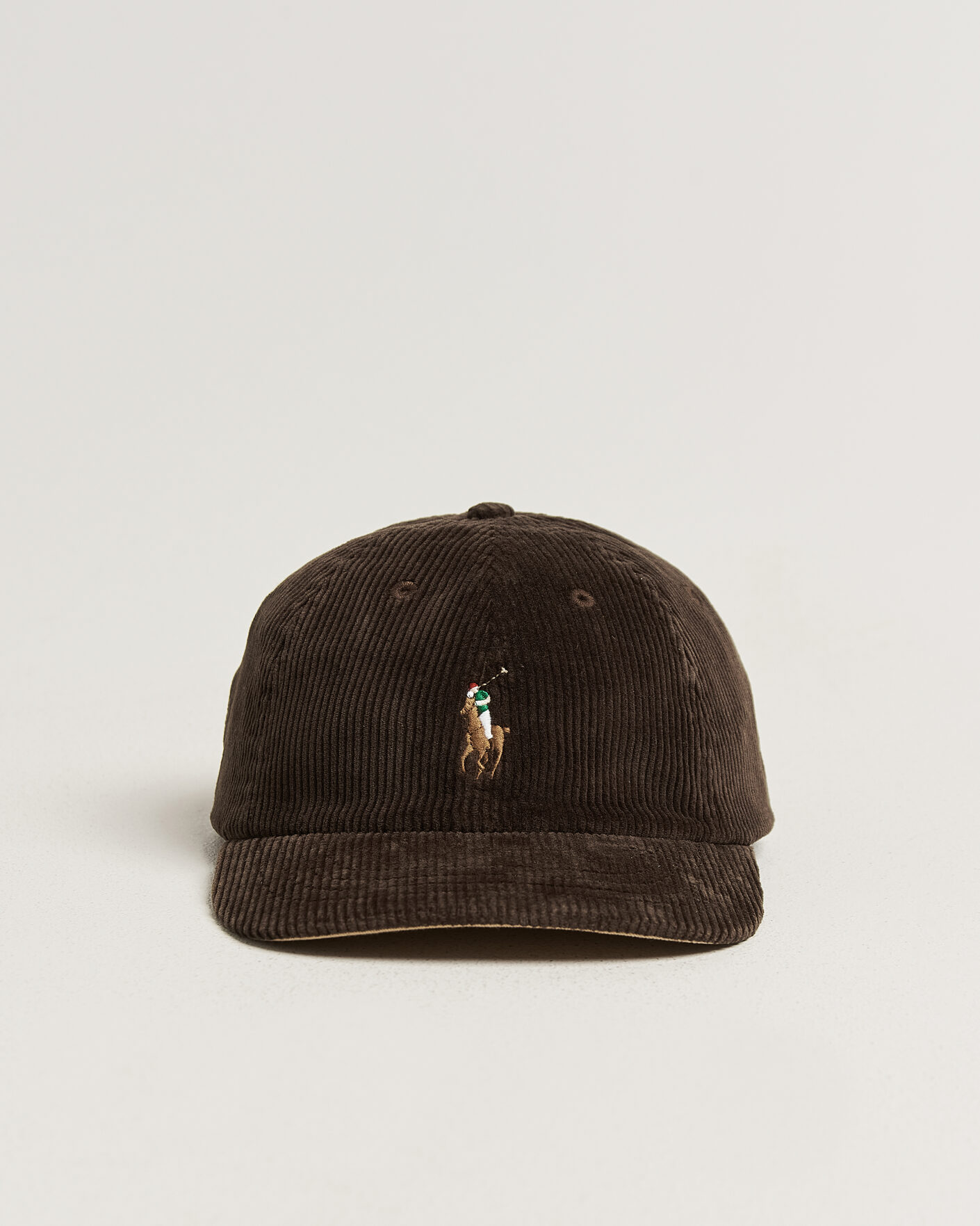 Mies | Päähineet | Polo Ralph Lauren | Corduroy Cap Dark Beech