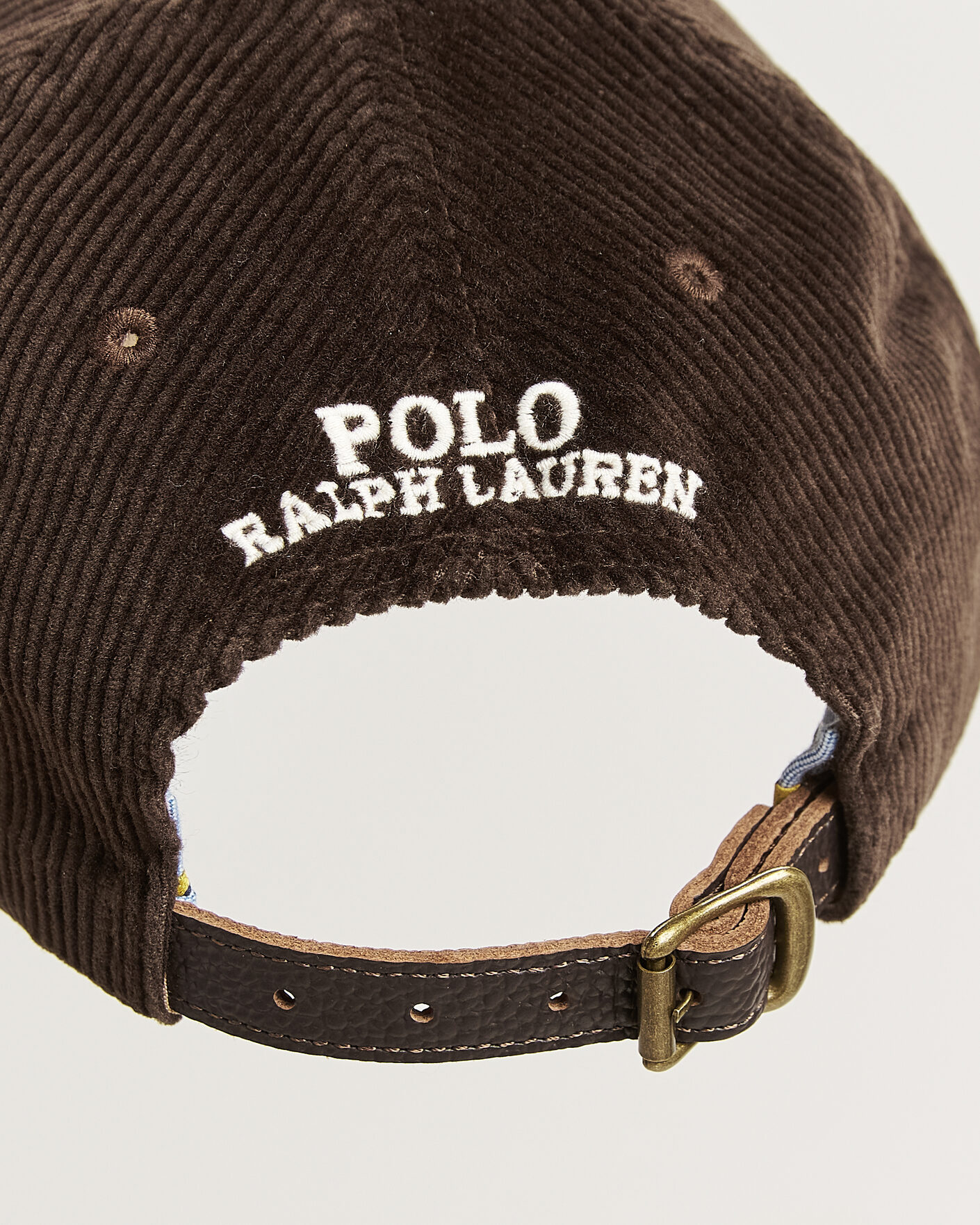 Mies | Päähineet | Polo Ralph Lauren | Corduroy Cap Dark Beech