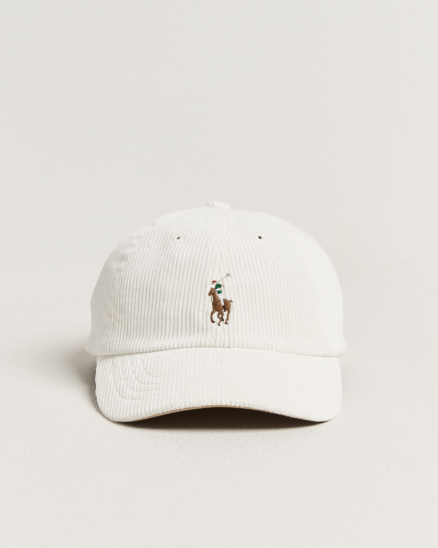 Mies | Päähineet | Polo Ralph Lauren | Corduroy Cap Warm White