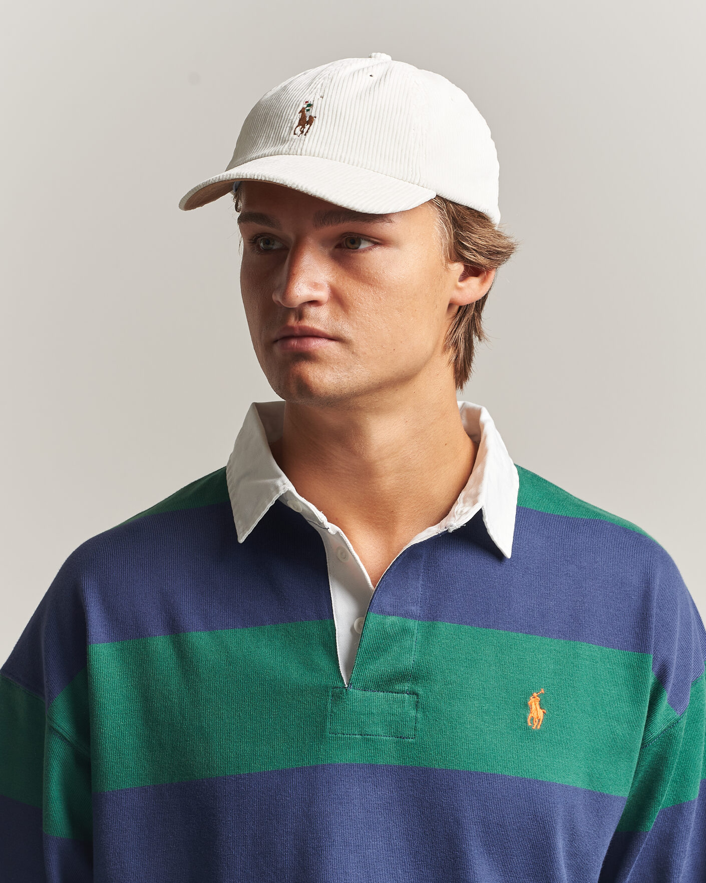 Mies | Päähineet | Polo Ralph Lauren | Corduroy Cap Warm White