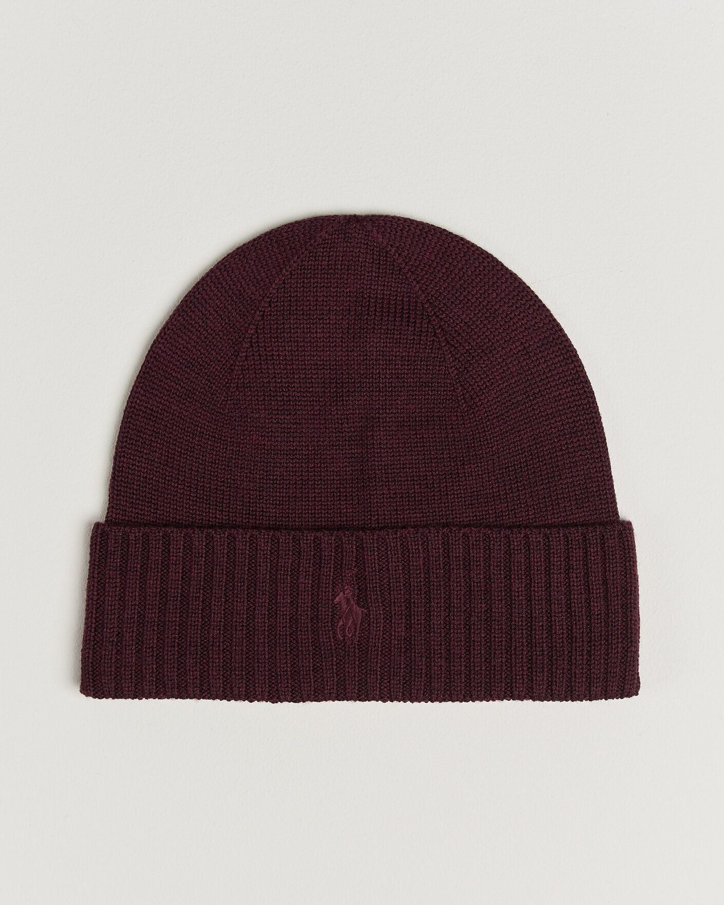 Mies | Pipot | Polo Ralph Lauren | Merino Beanie Merlot Wine Heather