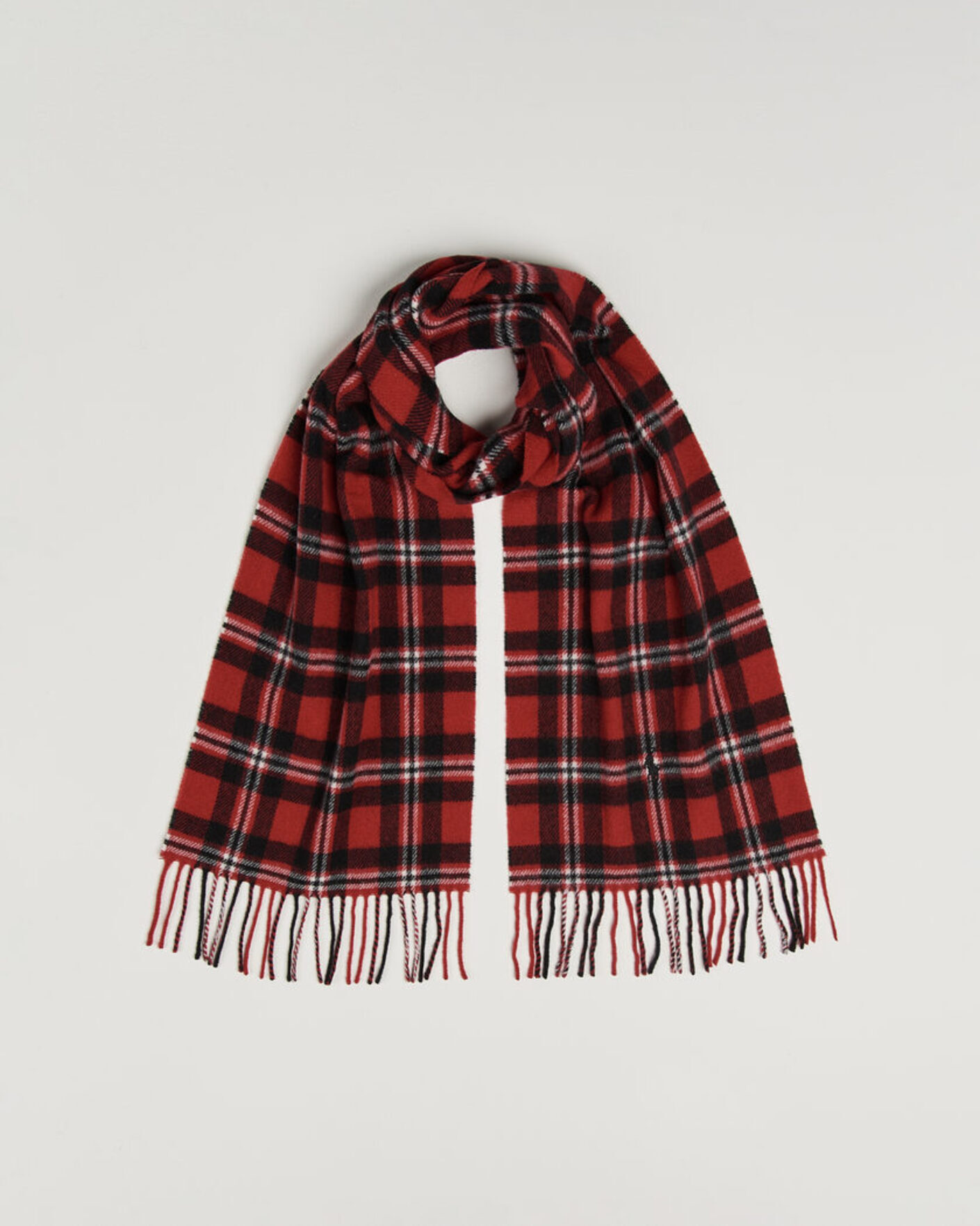 Mies | Kaulaliinat | Polo Ralph Lauren | Classic Wool Scarf Red/Black