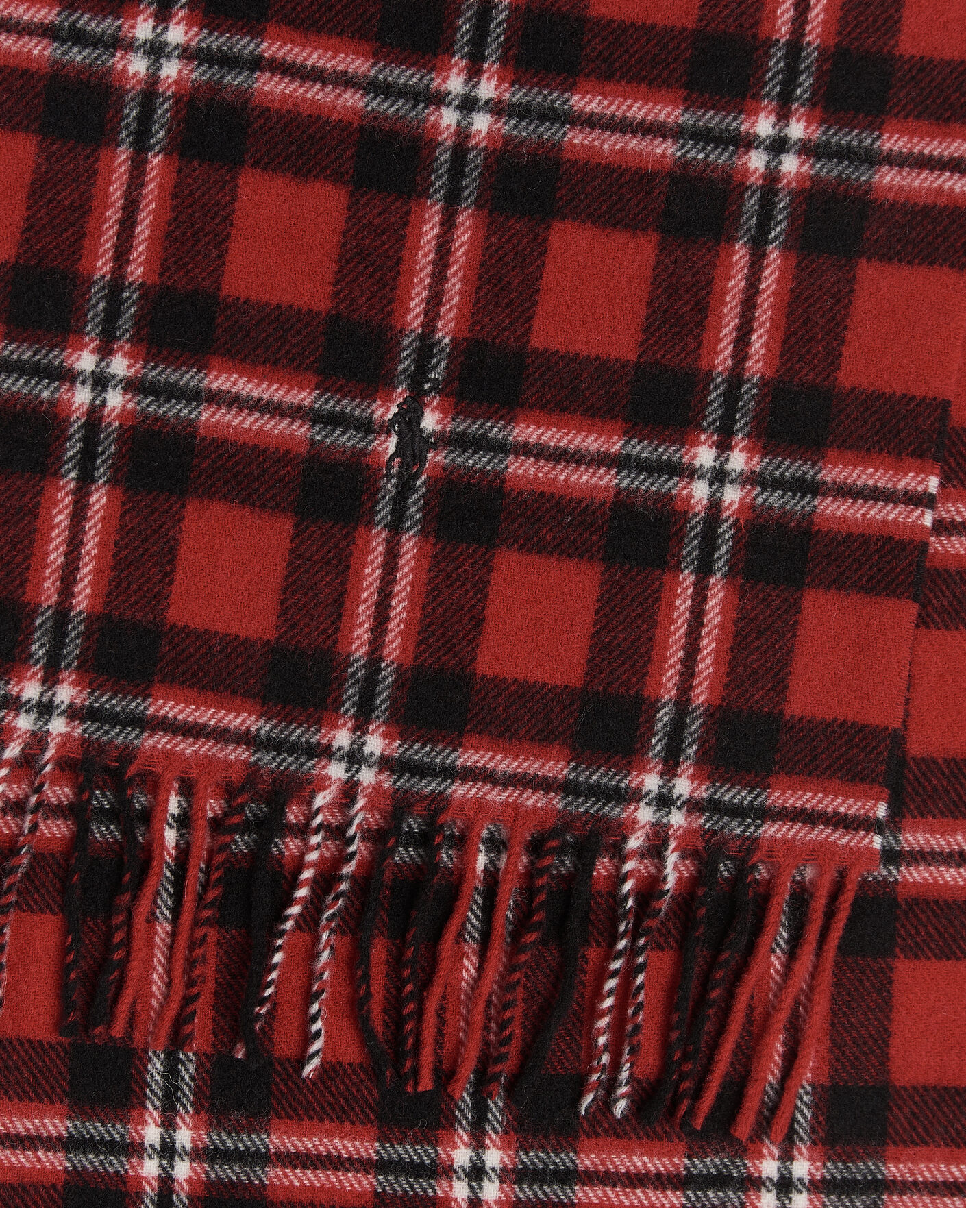 Mies | Kaulaliinat | Polo Ralph Lauren | Classic Wool Scarf Red/Black