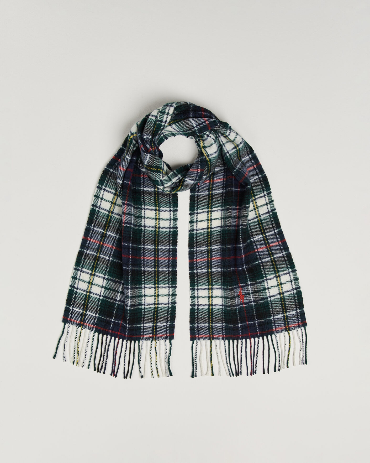Mies | Kaulaliinat | Polo Ralph Lauren | Classic Wool Scarf Cream Multi