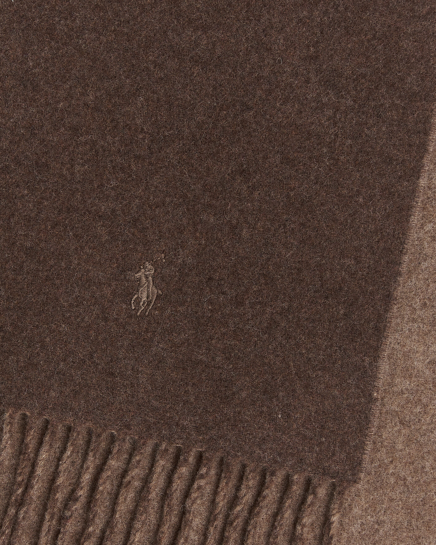 Mies | Kaulaliinat | Polo Ralph Lauren | Reversible Wool Scarf Nutmeg/Brown