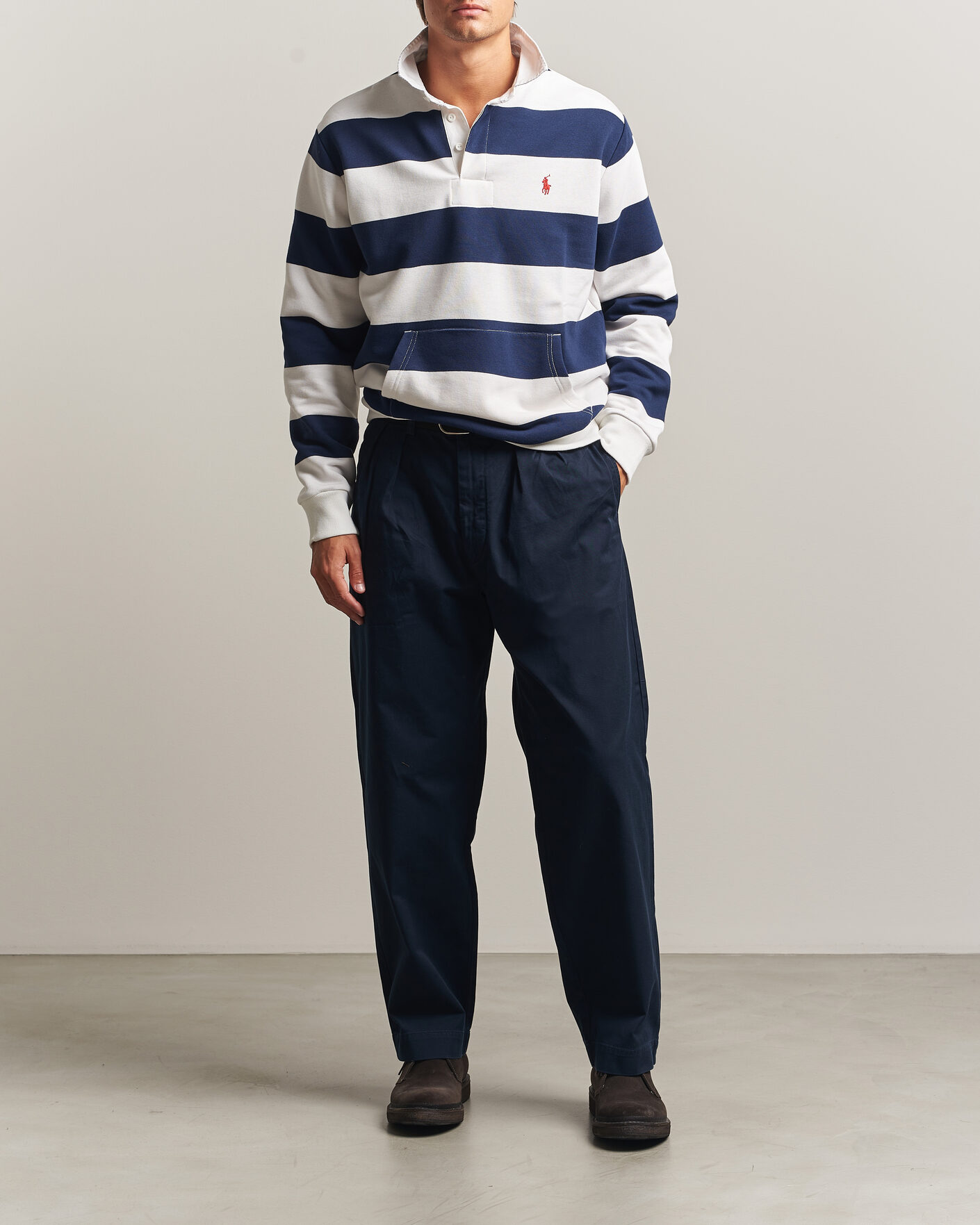Mies | Housut | Polo Ralph Lauren | Bedford Twill Straight Fit Pants Aviator Navy