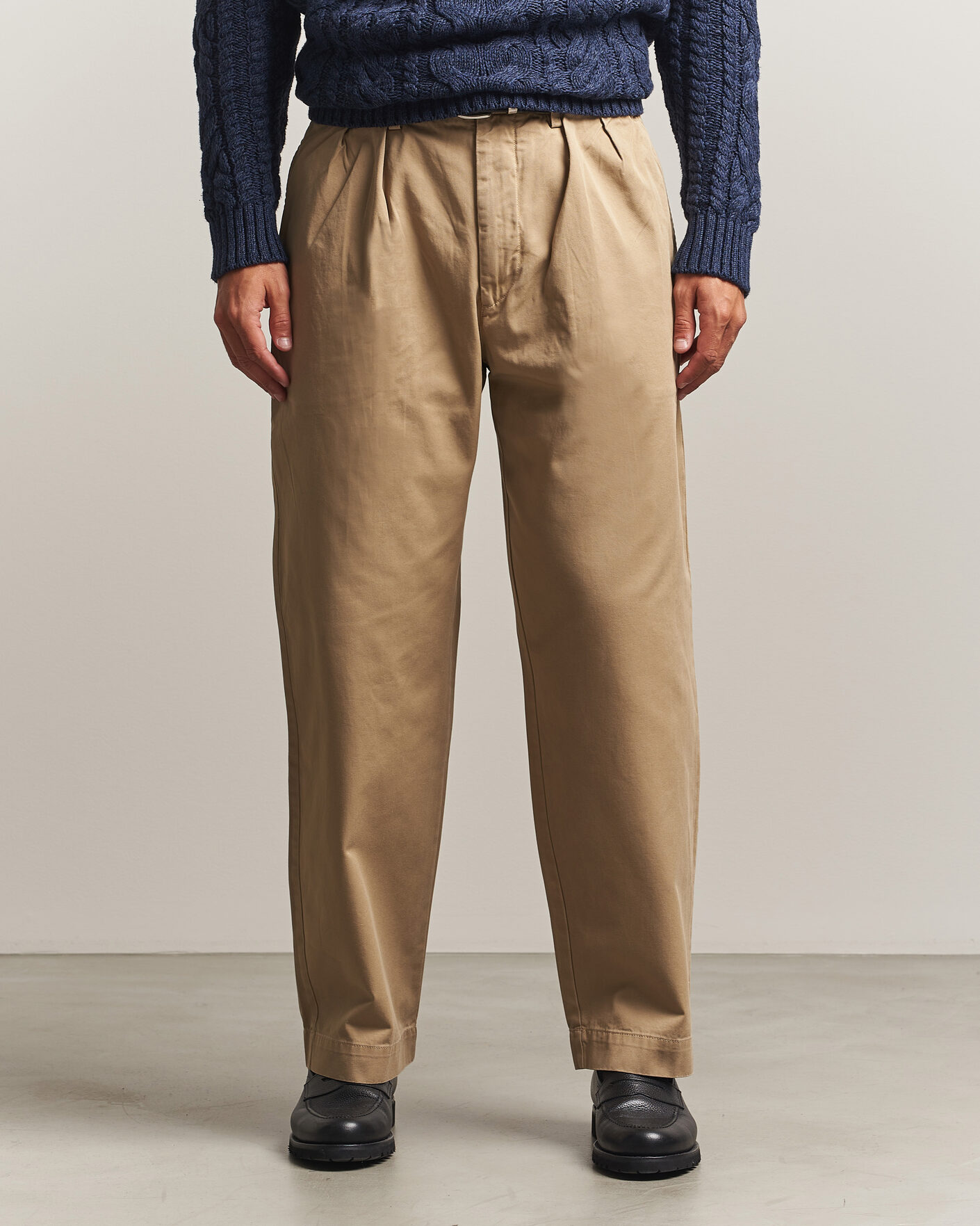 Mies | Housut | Polo Ralph Lauren | Bedford Twill Straight Fit Pants Khaki Hill