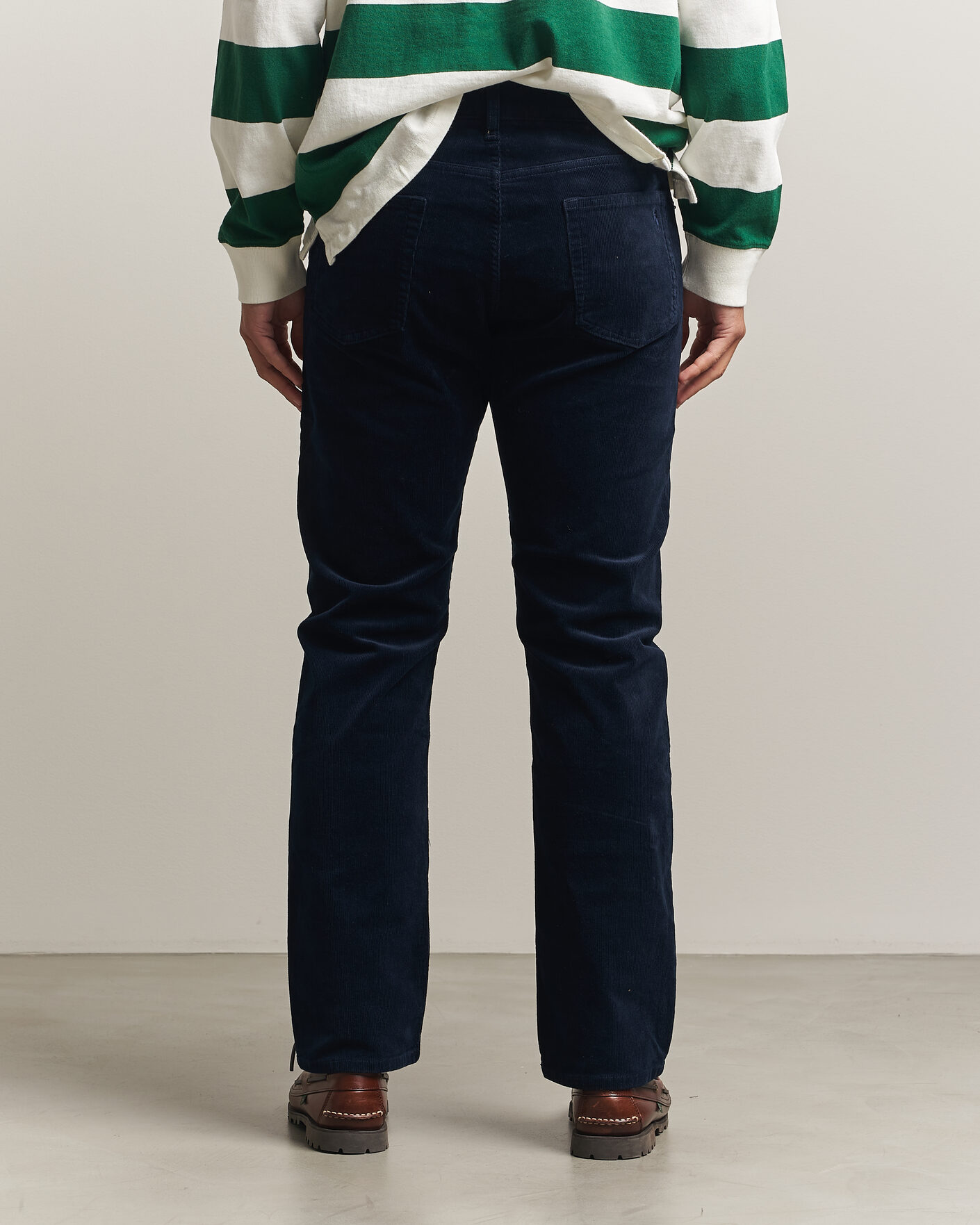 Mies | Housut | Polo Ralph Lauren | Stretch Corduroy Straight Fit Pants Aviator Navy