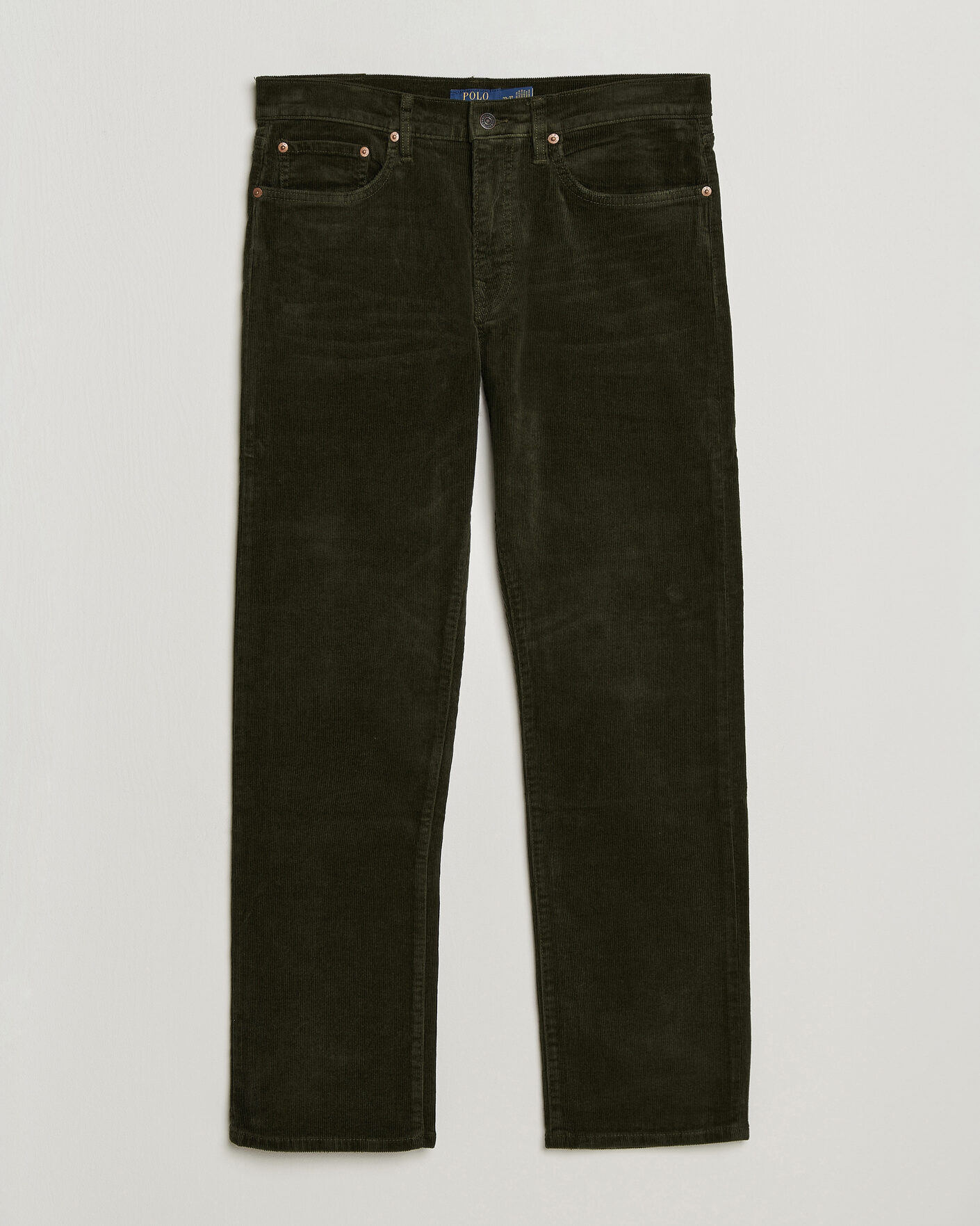 Mies | Housut | Polo Ralph Lauren | Stretch Corduroy Straight Fit Pants Estate Olive