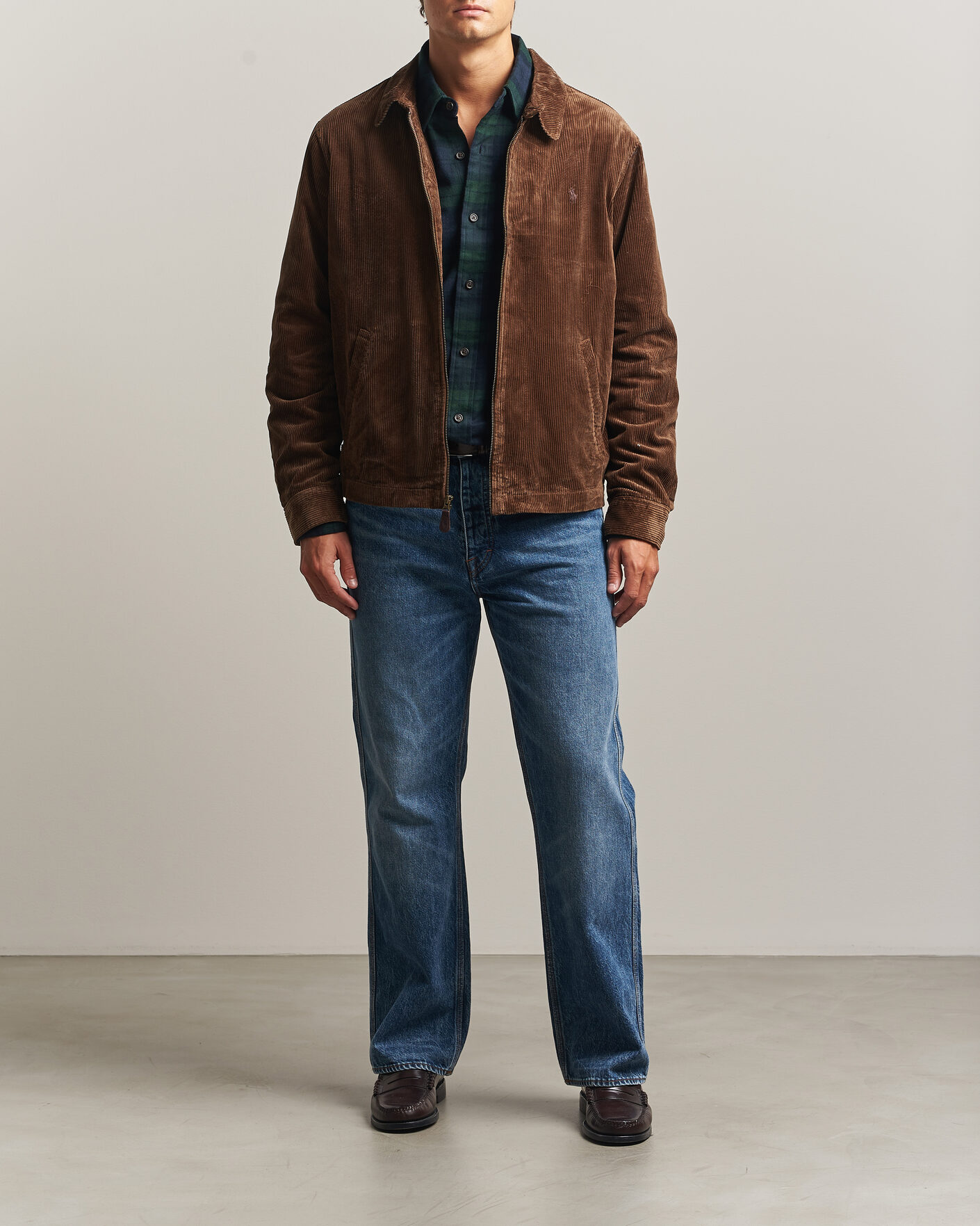 Mies | Takit | Polo Ralph Lauren | Lined Corduroy Windbreaker Pale Russet