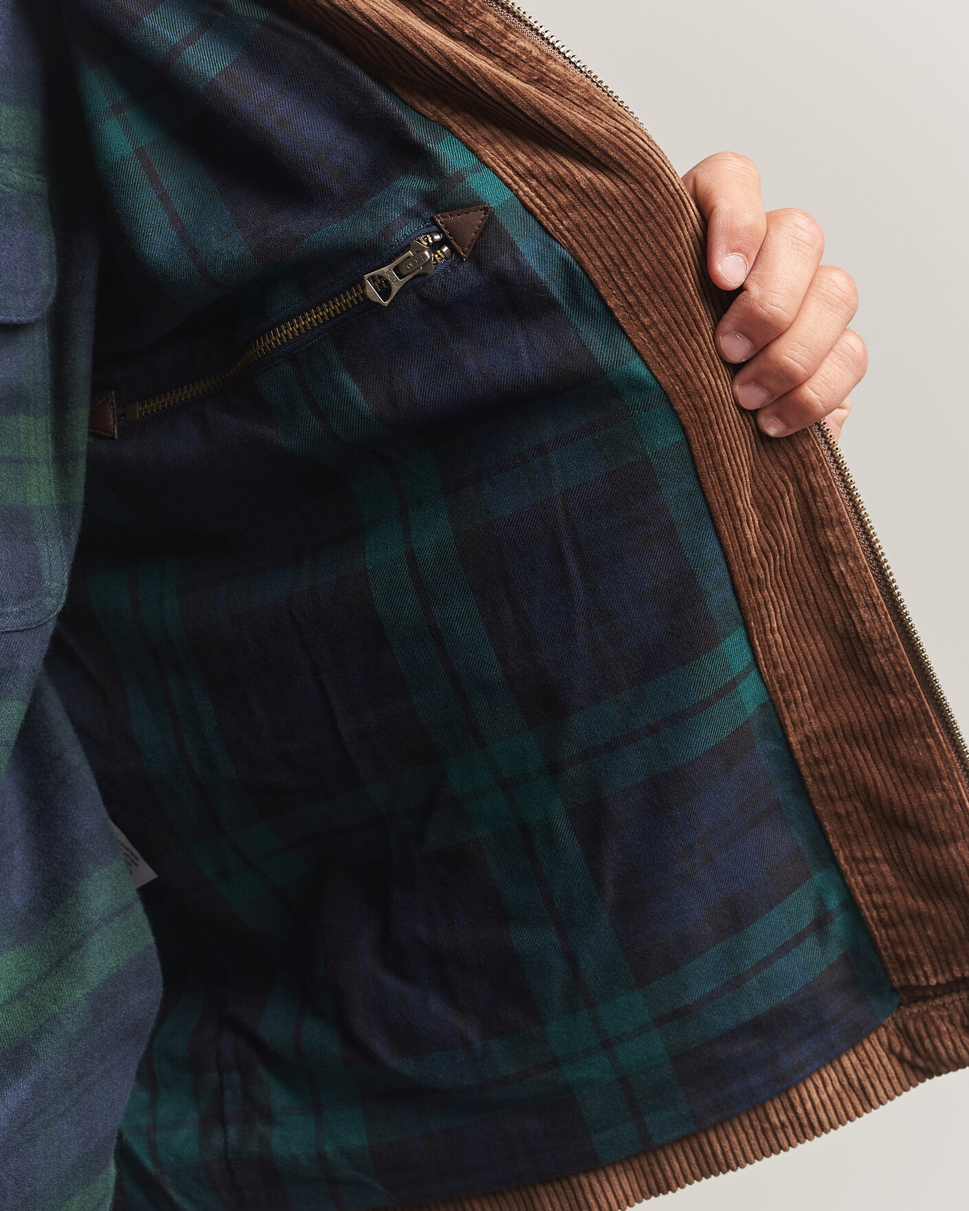 Mies | Takit | Polo Ralph Lauren | Lined Corduroy Windbreaker Pale Russet