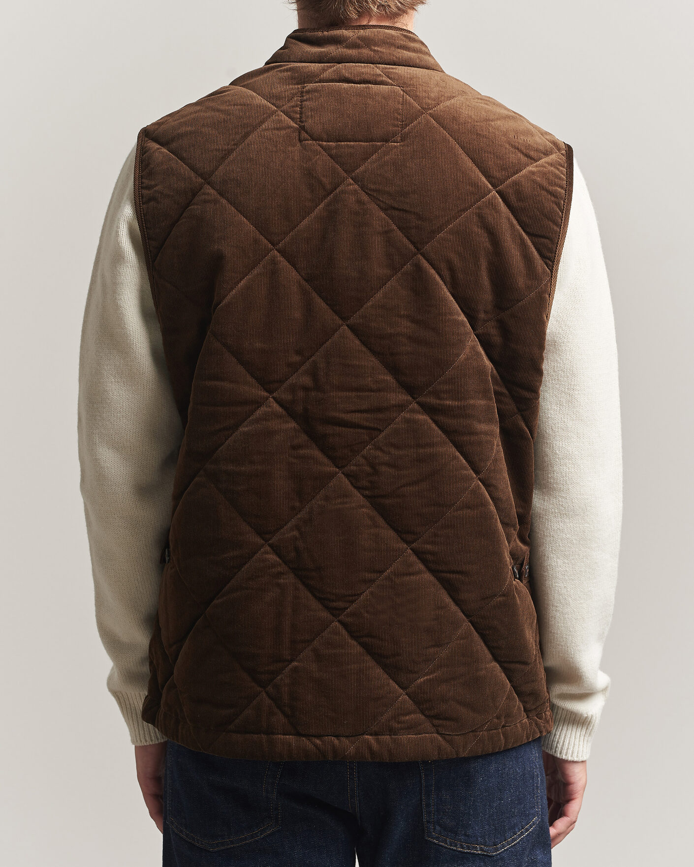 Mies | Ulkoliivit | Polo Ralph Lauren | Quilted Corduroy Vest Cooper Brown