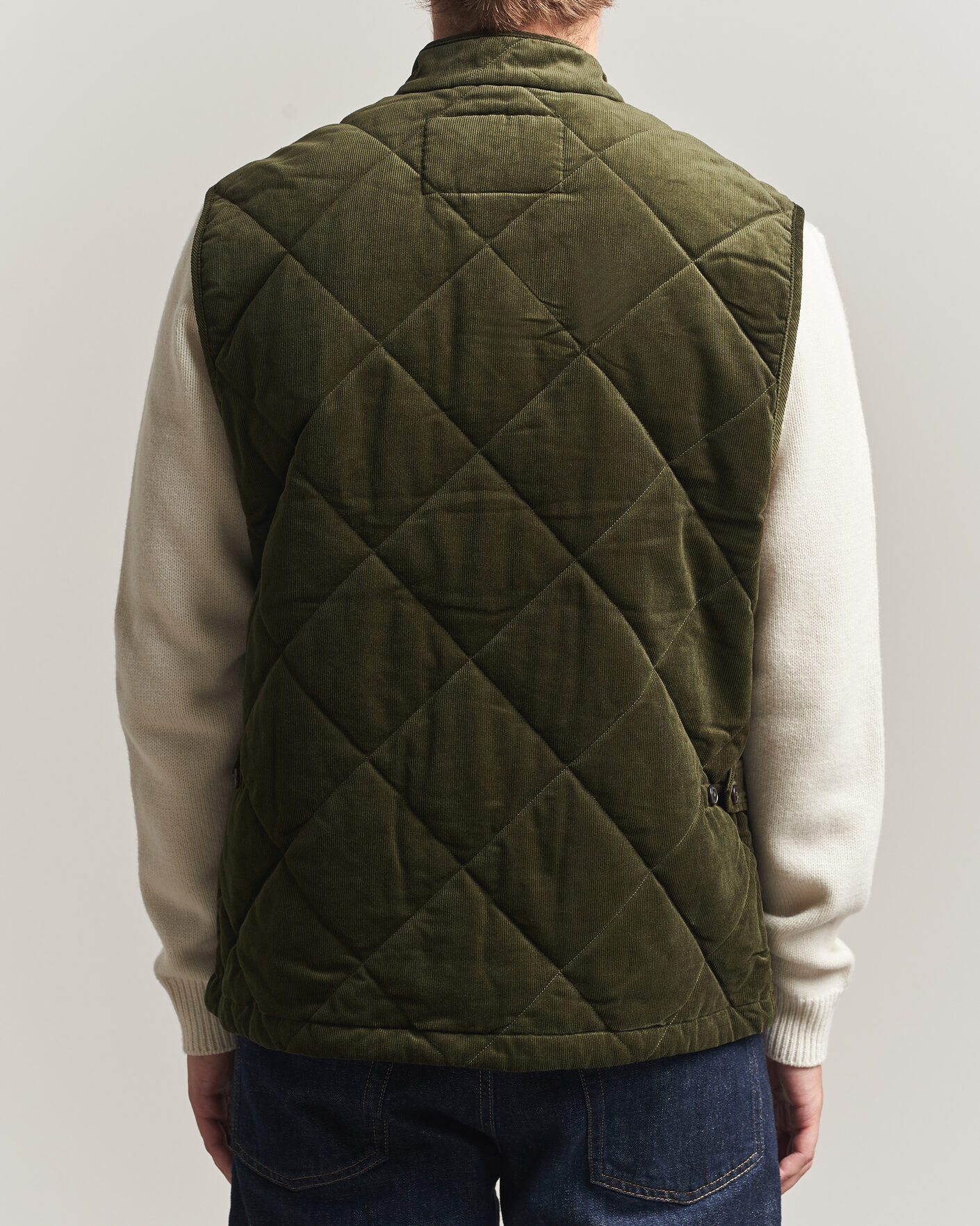 Mies | Ulkoliivit | Polo Ralph Lauren | Quilted Corduroy Vest Company Olive