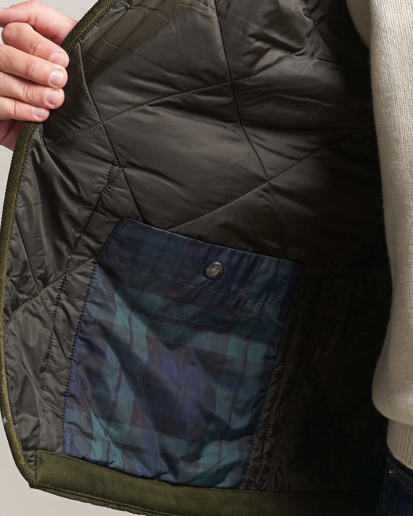 Mies | Ulkoliivit | Polo Ralph Lauren | Quilted Corduroy Vest Company Olive