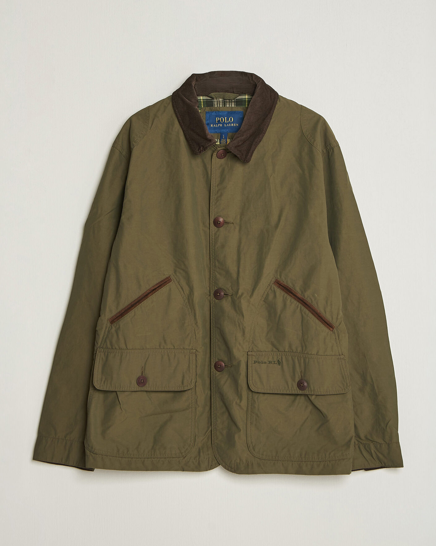 Mies | Takit | Polo Ralph Lauren | Cotton Nylon Field Jacket Canopy Olive