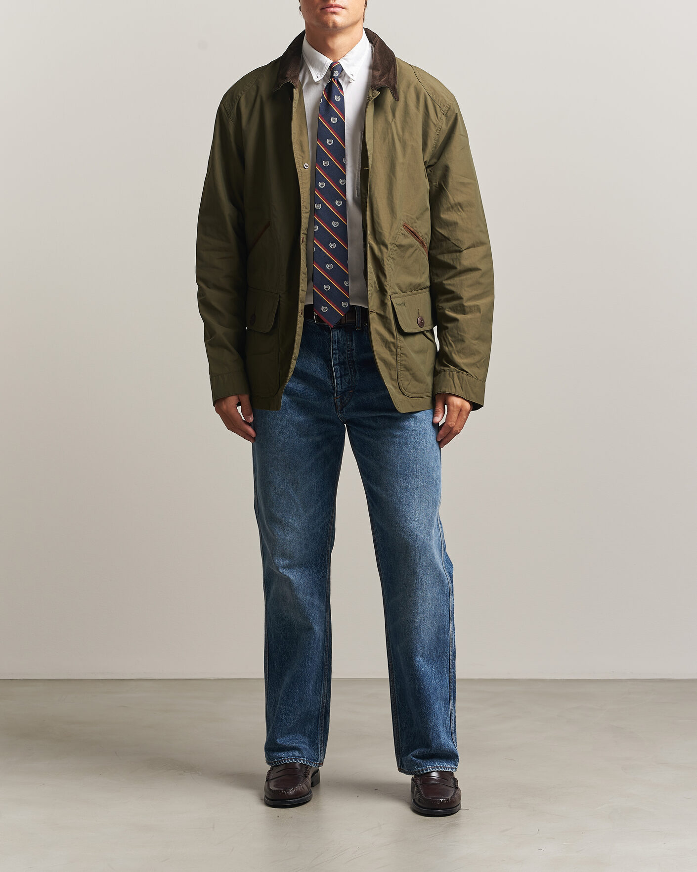 Mies | Takit | Polo Ralph Lauren | Cotton Nylon Field Jacket Canopy Olive