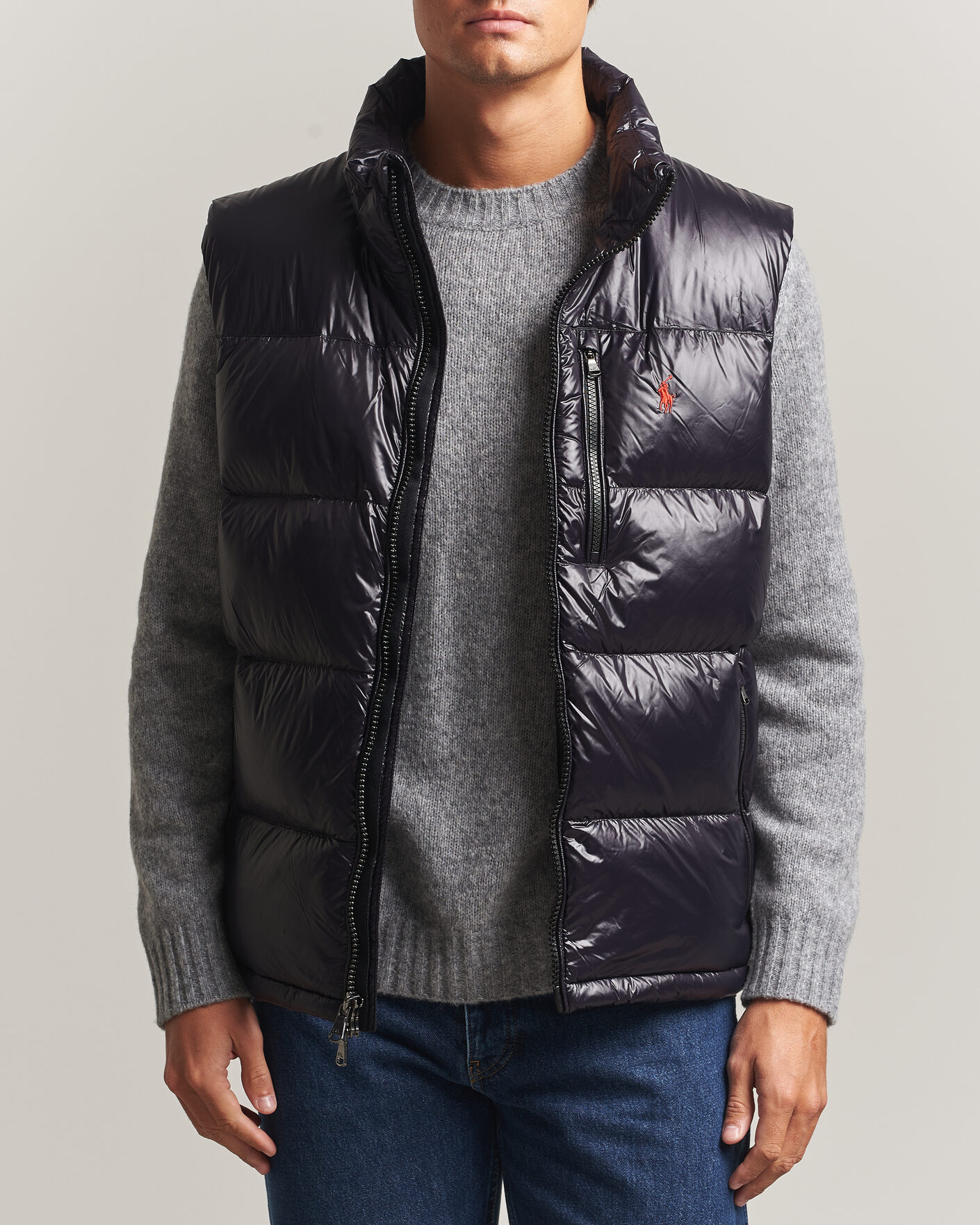 Mies | Ulkoliivit | Polo Ralph Lauren | Gorham Down Vest Polo Black Glossy