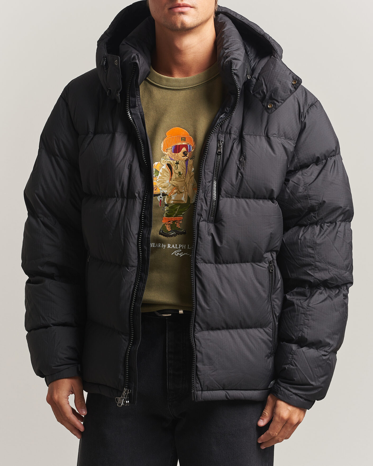 Mies | Takit | Polo Ralph Lauren | Ripstop Puffer Jacket Polo Black
