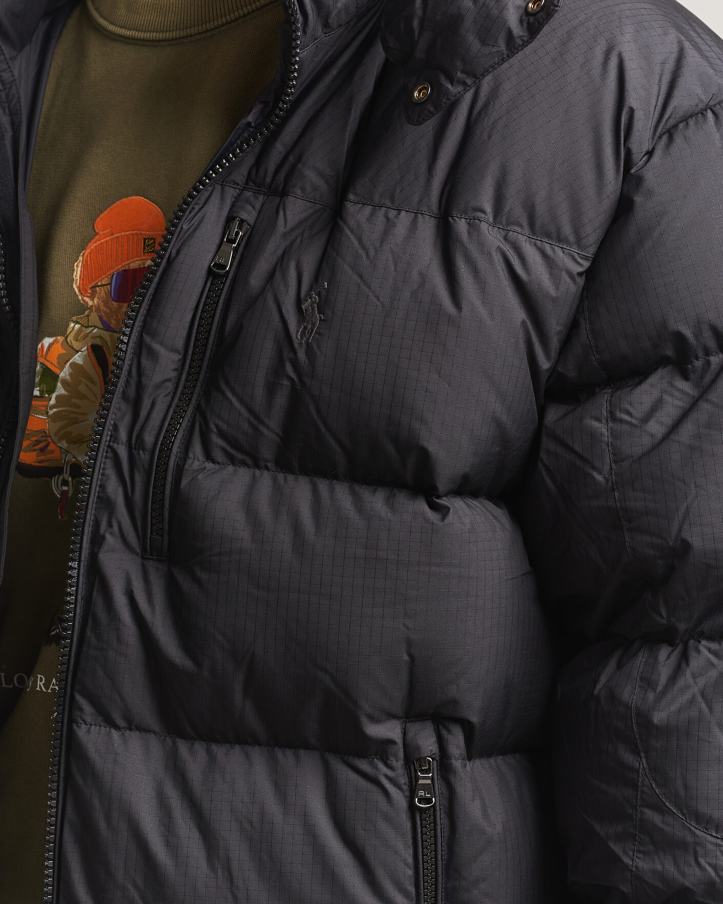 Mies | Takit | Polo Ralph Lauren | Ripstop Puffer Jacket Polo Black