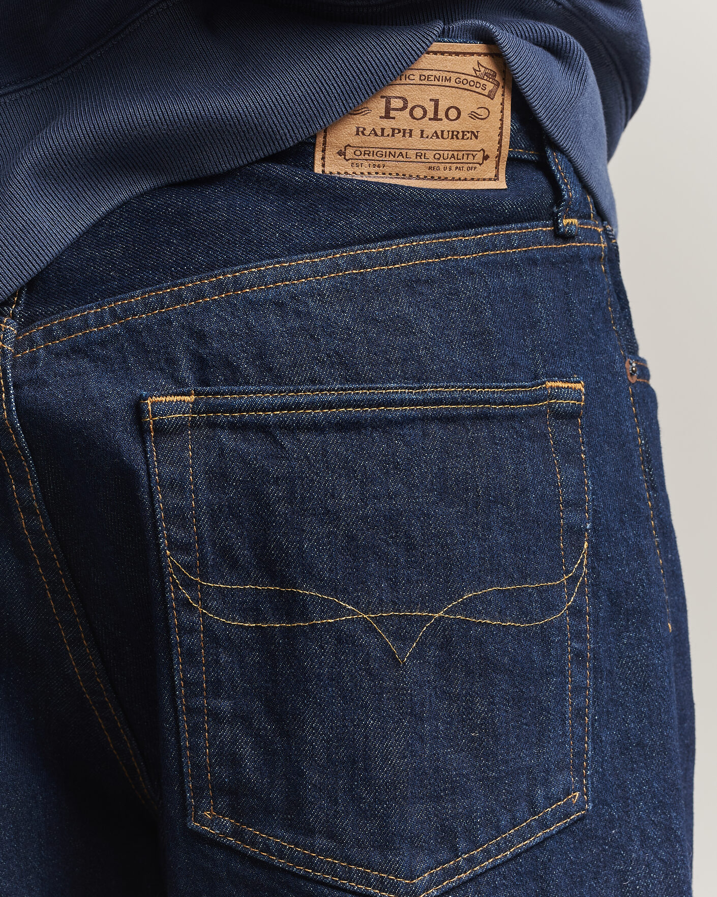 Mies | Housut | Polo Ralph Lauren | Relaxed Fit Ridgid Denim Jeans Beekman