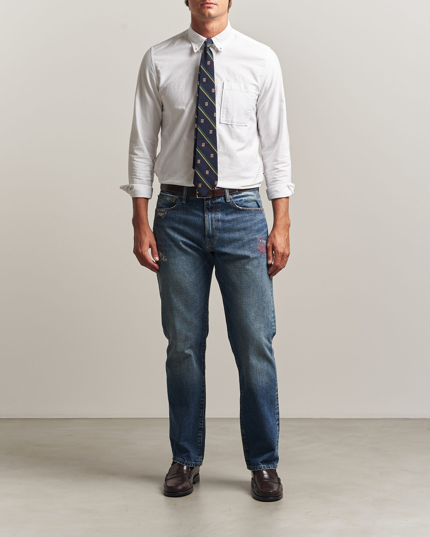Mies | Farkut | Polo Ralph Lauren | Straight Fit Rigid Denim Jeans Rhinebeck