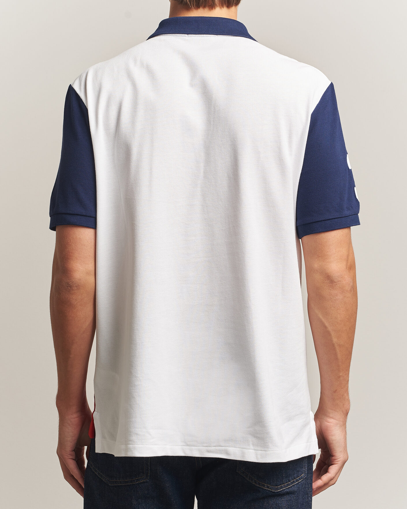 Mies | Pikeet | Polo Ralph Lauren | Classic Fit Diagonal Stripe Polo White