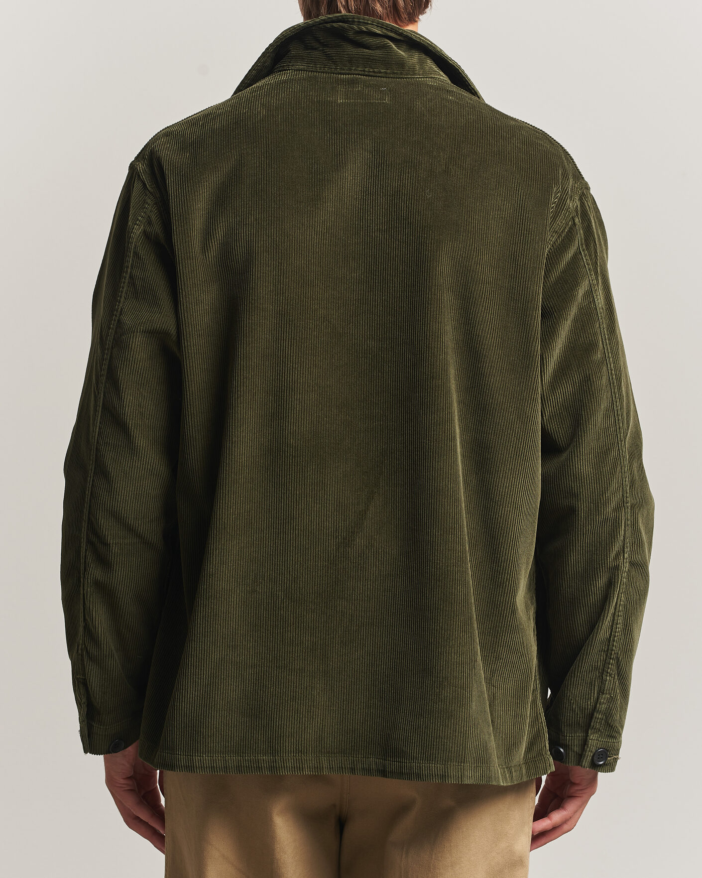 Mies | Kauluspaidat | Polo Ralph Lauren | Corduroy Overshirt Company Olive