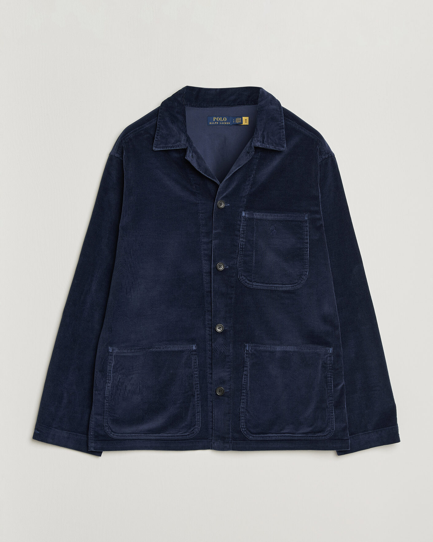 Mies | Kauluspaidat | Polo Ralph Lauren | Corduroy Overshirt Newport Navy