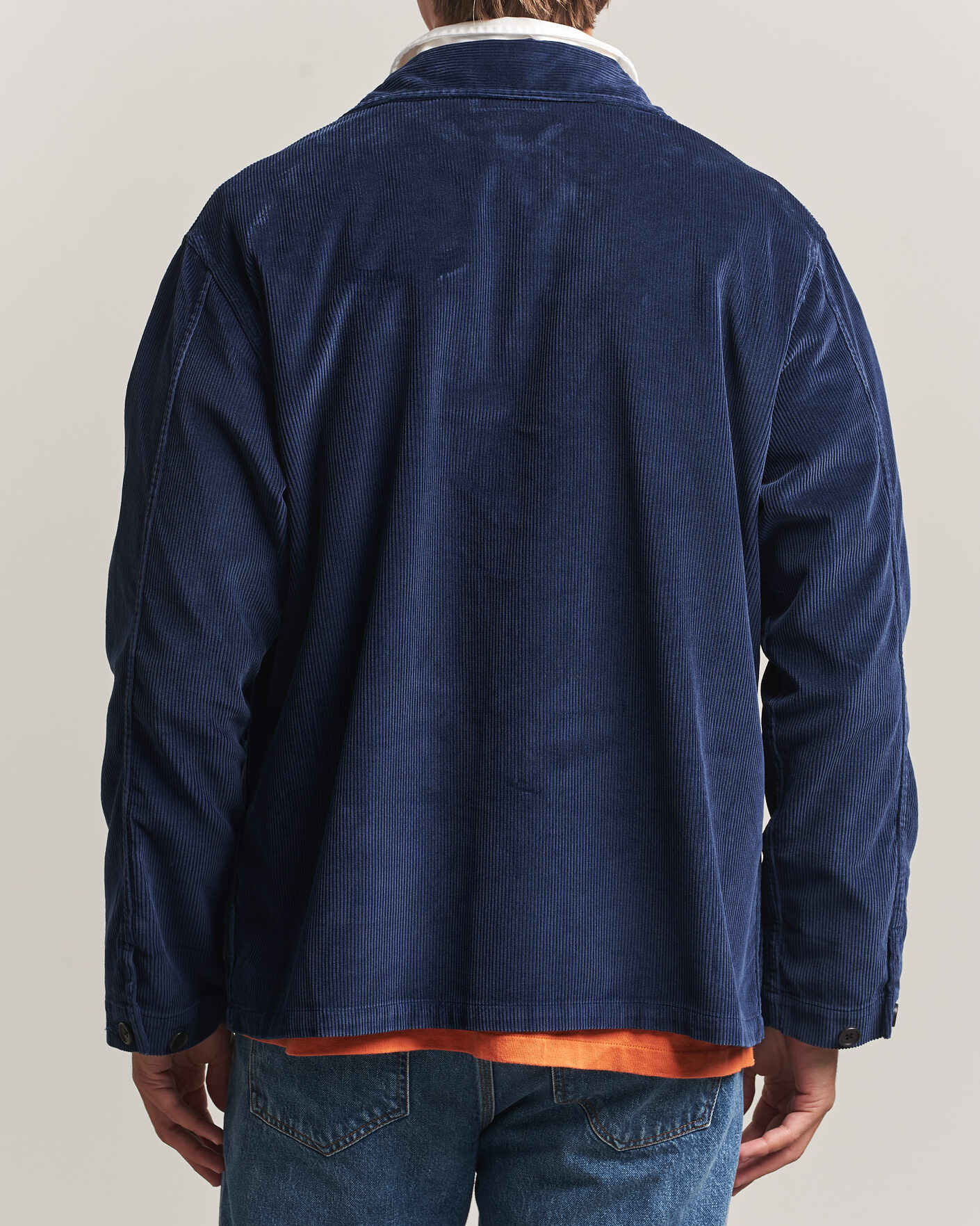 Mies | Kauluspaidat | Polo Ralph Lauren | Corduroy Overshirt Newport Navy