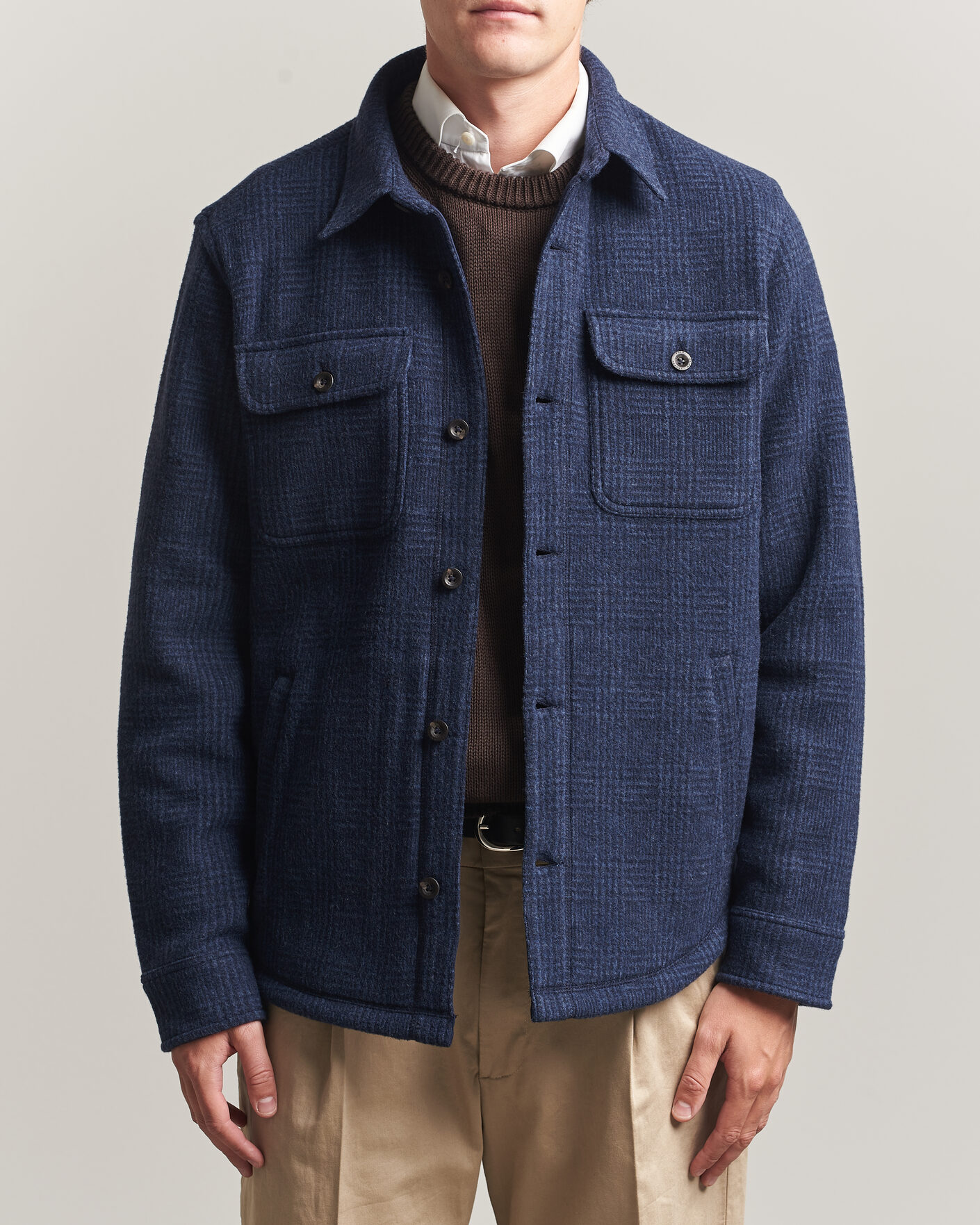 Mies | Kauluspaidat | Polo Ralph Lauren | Hudson Brushed Shirt Navy