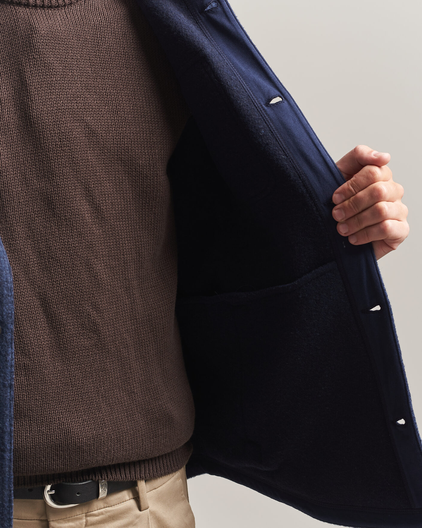 Mies | Kauluspaidat | Polo Ralph Lauren | Hudson Brushed Shirt Navy