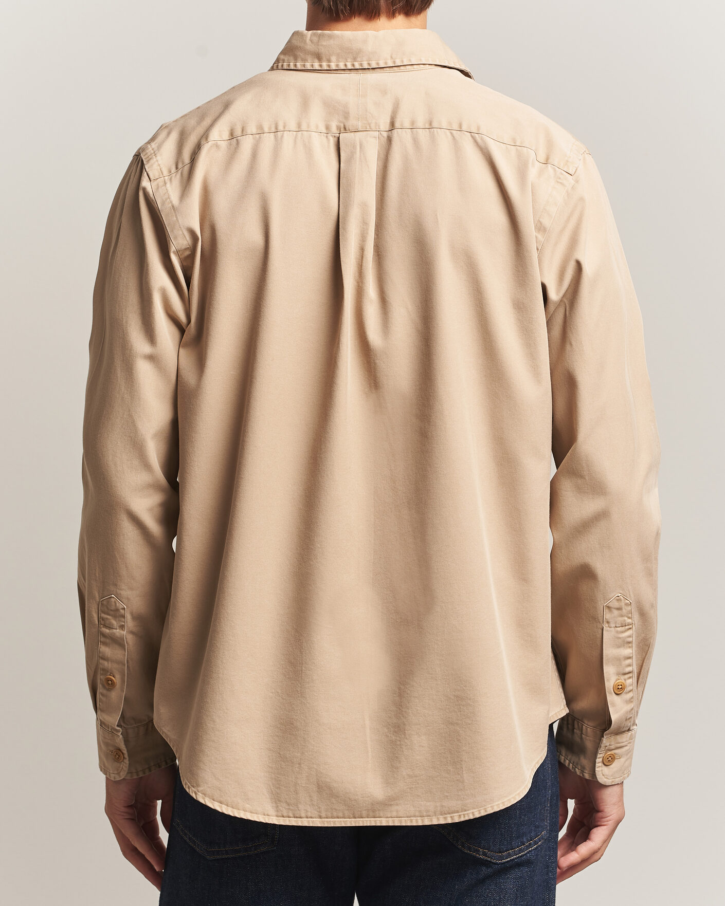 Mies | Kauluspaidat | Polo Ralph Lauren | Litchfield Washed Chino Overshirt Vintage Khaki