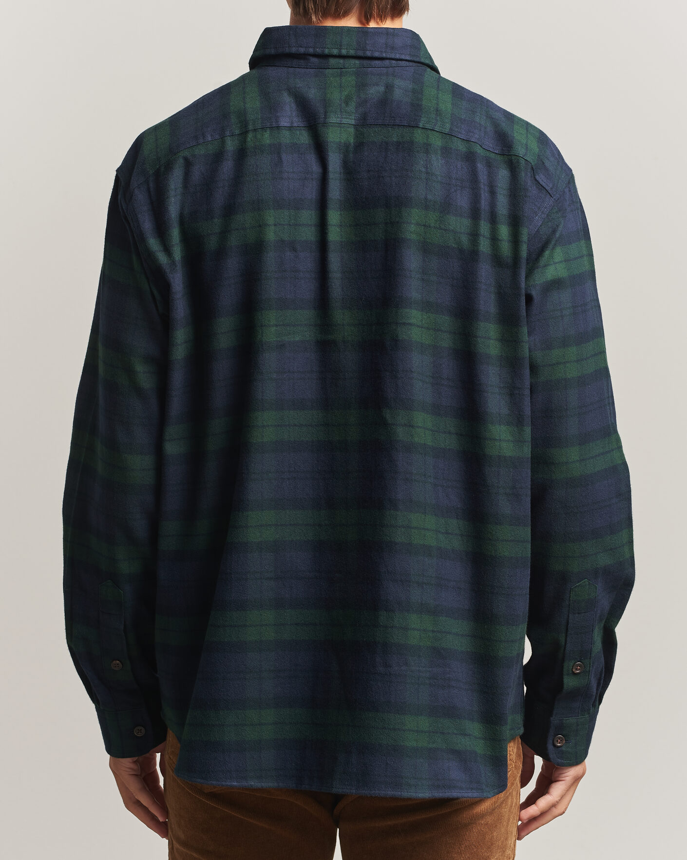Mies | Kauluspaidat | Polo Ralph Lauren | Classic Fit Shaggy Flannel Shirt Navy Forest