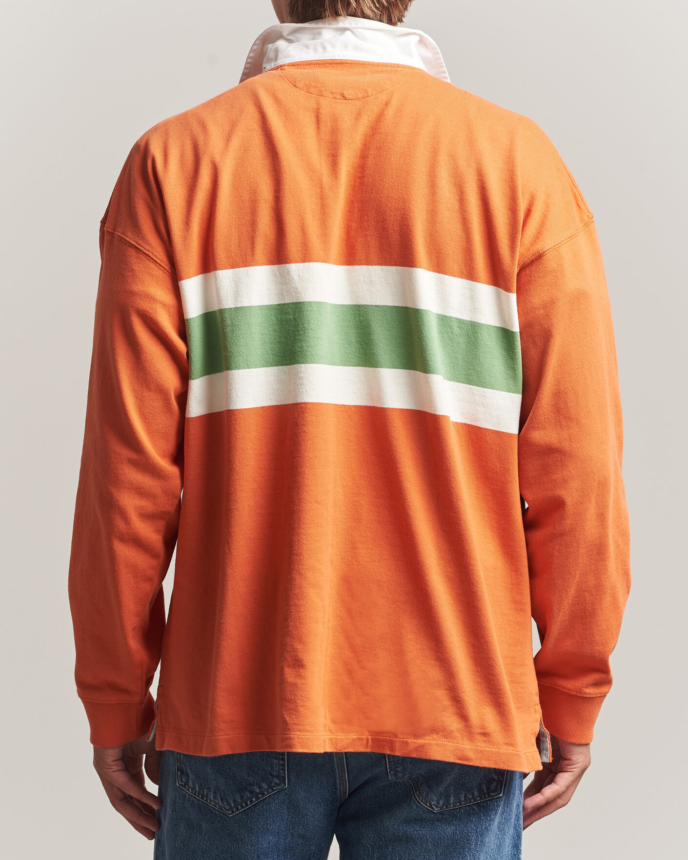 Mies | Puserot | Polo Ralph Lauren | Knitted Jersey Rugby Shirt Solar Sky Multi