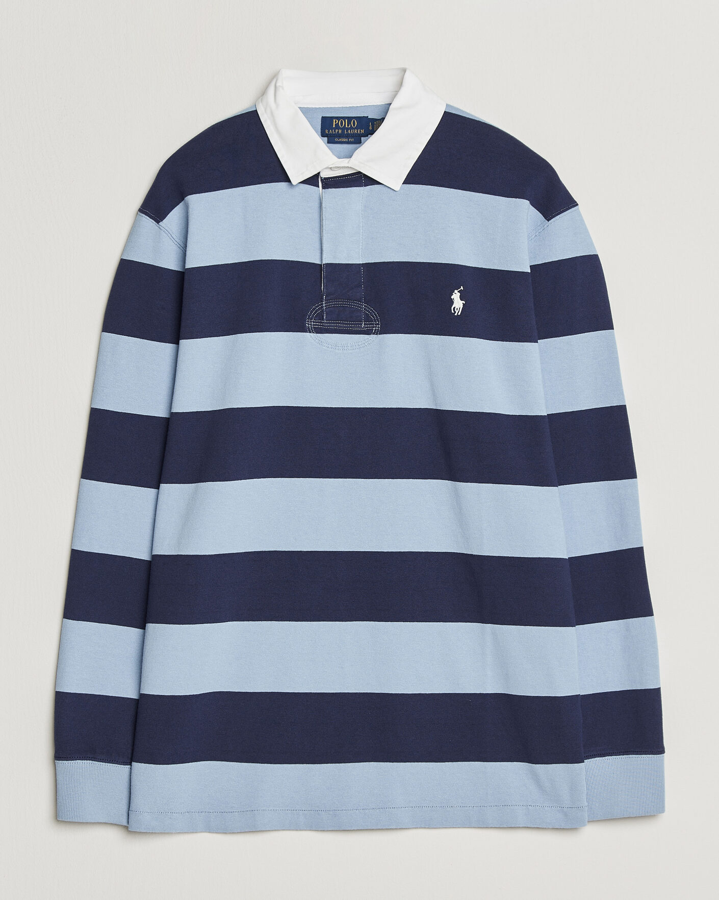 Mies | Puserot | Polo Ralph Lauren | Striped Jersey Rugger Blue/Navy