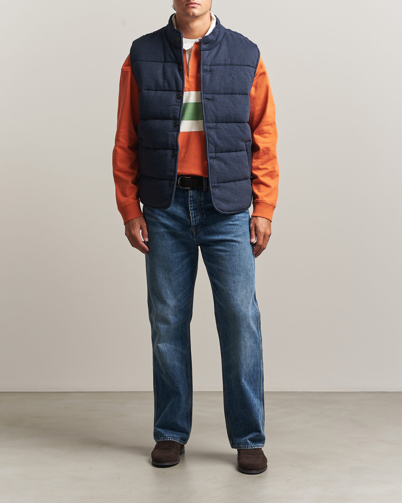 Mies | Puserot | Polo Ralph Lauren | Double Knitted Jaquard Vest Navy