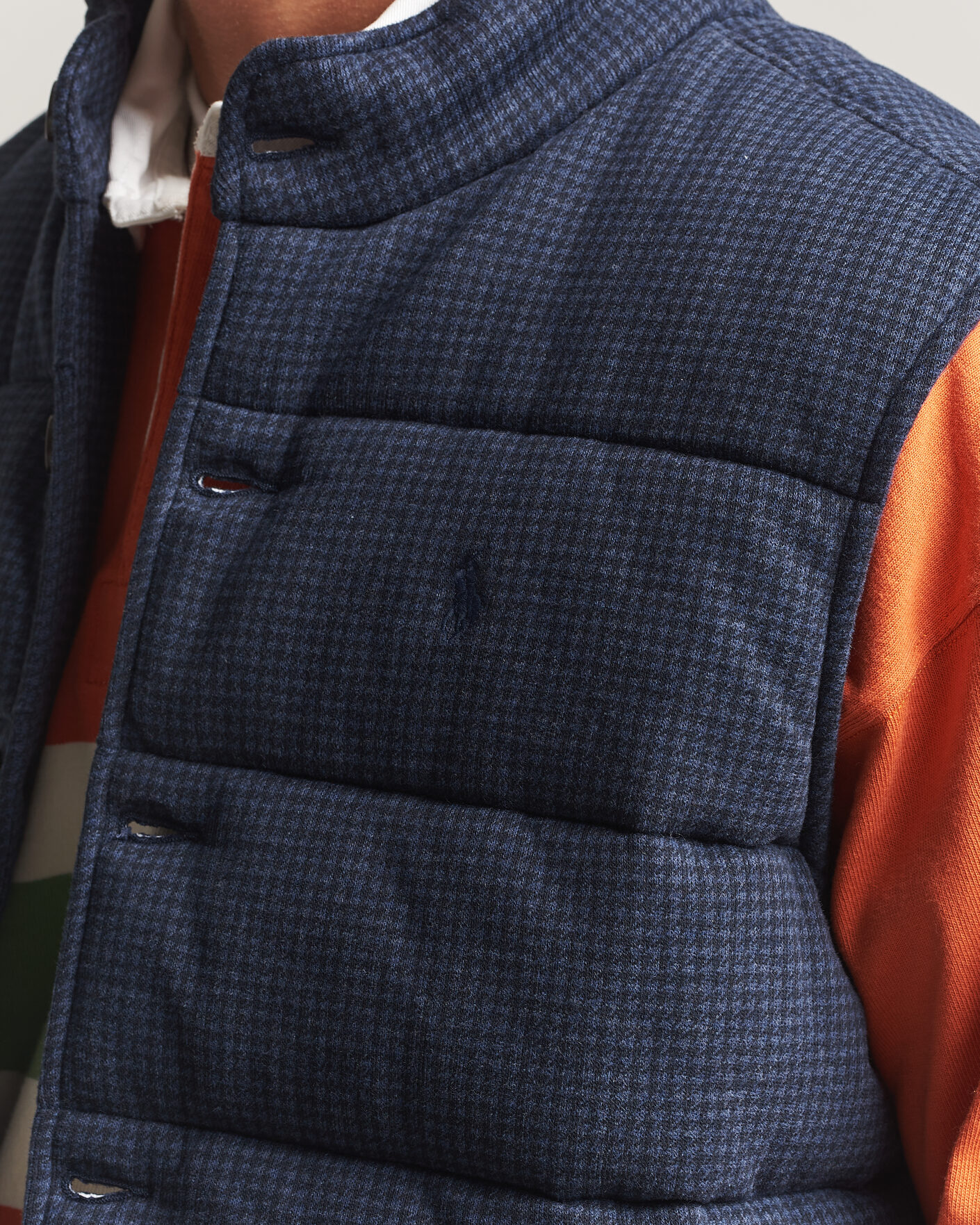 Mies | Puserot | Polo Ralph Lauren | Double Knitted Jaquard Vest Navy