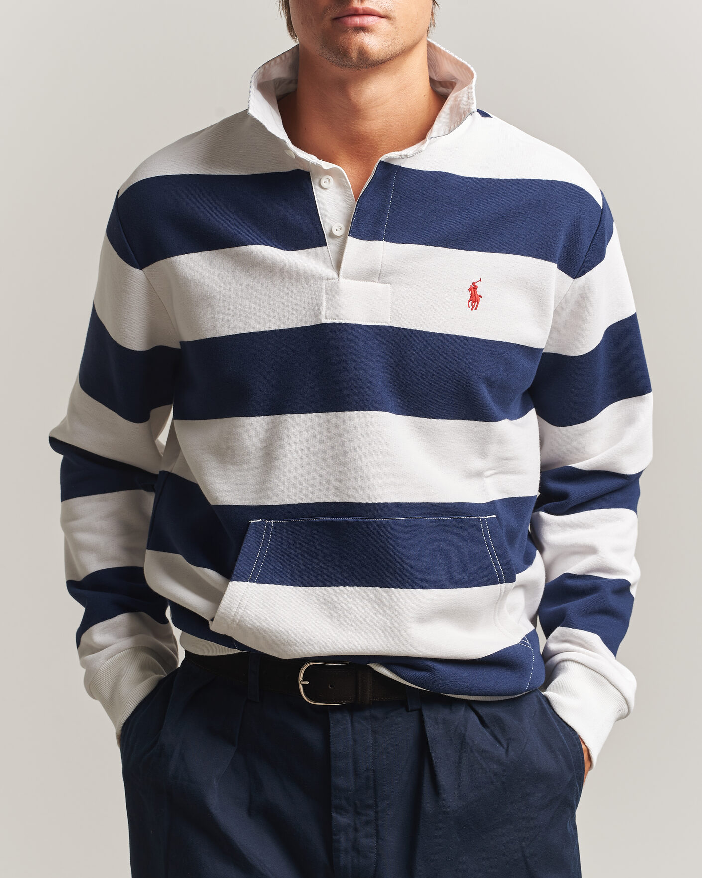 Mies | Puserot | Polo Ralph Lauren | Rugby Shirt Newport Navy/White
