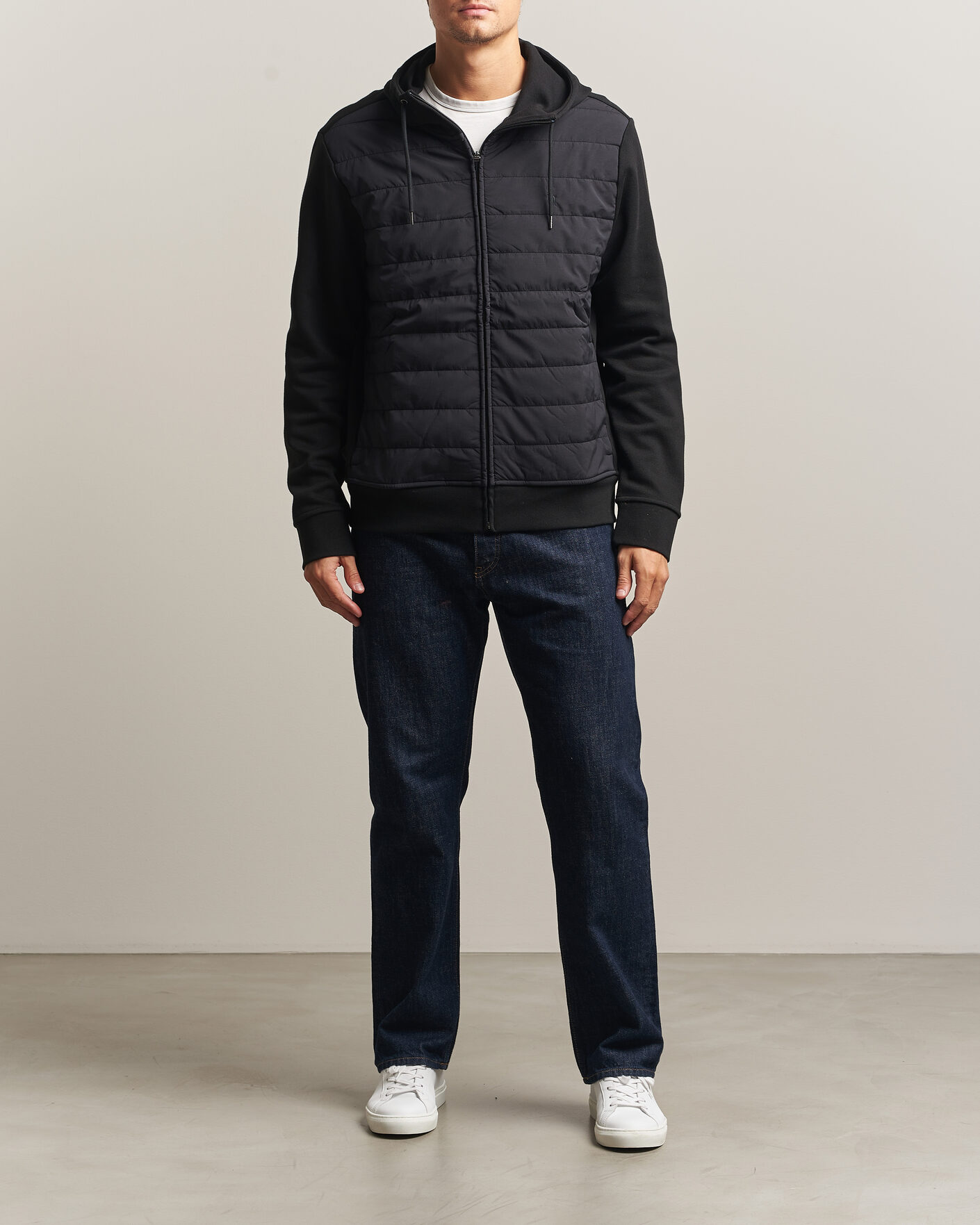 Mies | Puserot | Polo Ralph Lauren | Double Knitted Jaquard Full Zip Hoodie Polo Black